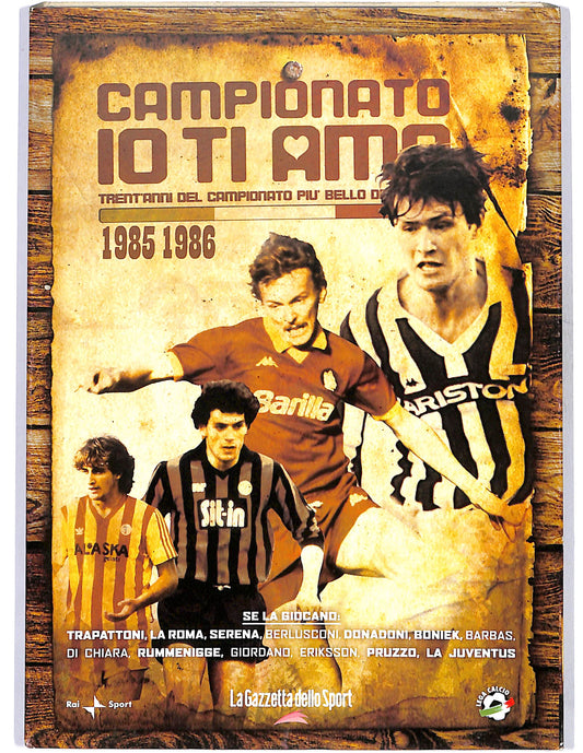 EBOND Campionato io ti amo vol. 8 1985 - 1986 slipcase EDITORIALE DVD DB683350