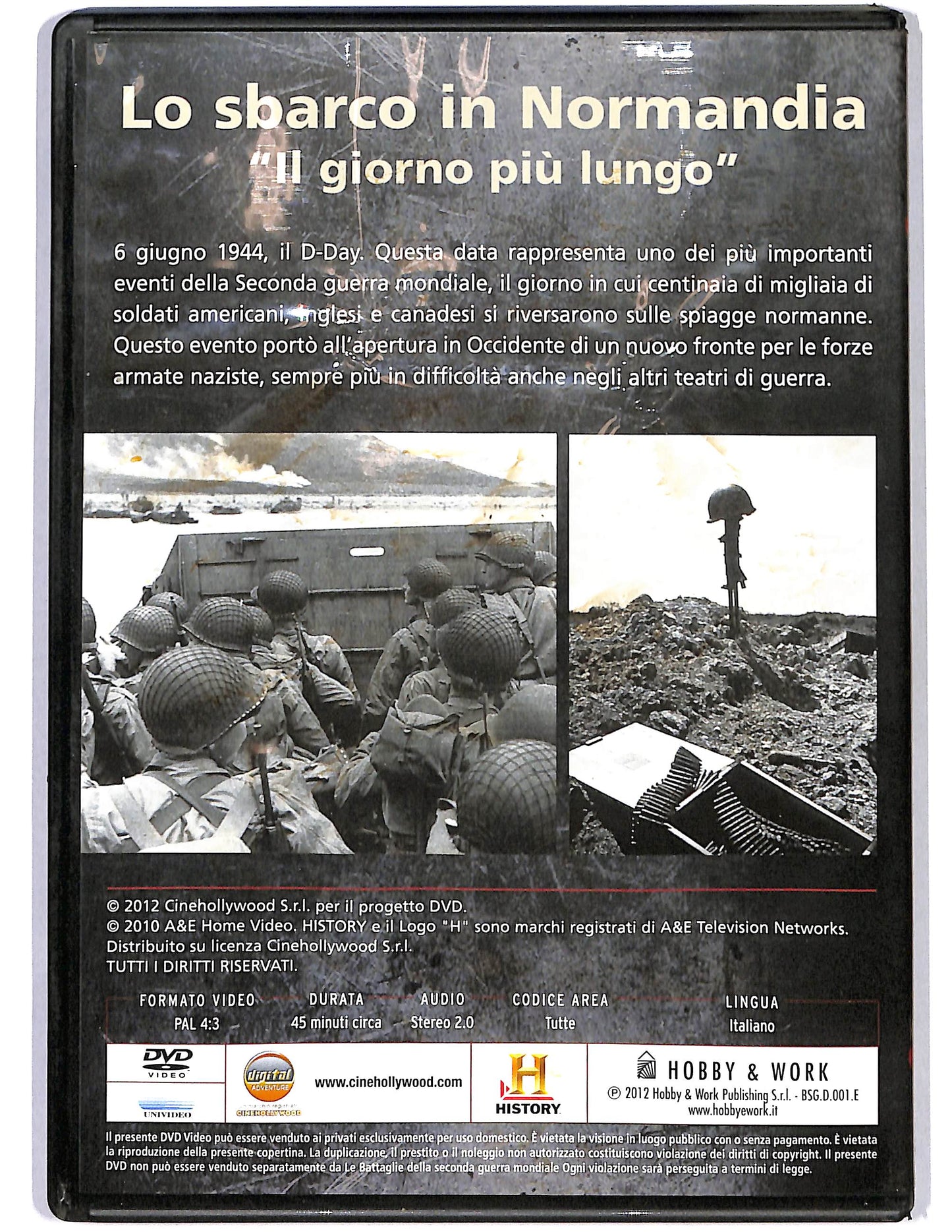 EBOND Lo sbarco in Normandia EDITORIALE DVD DB683365