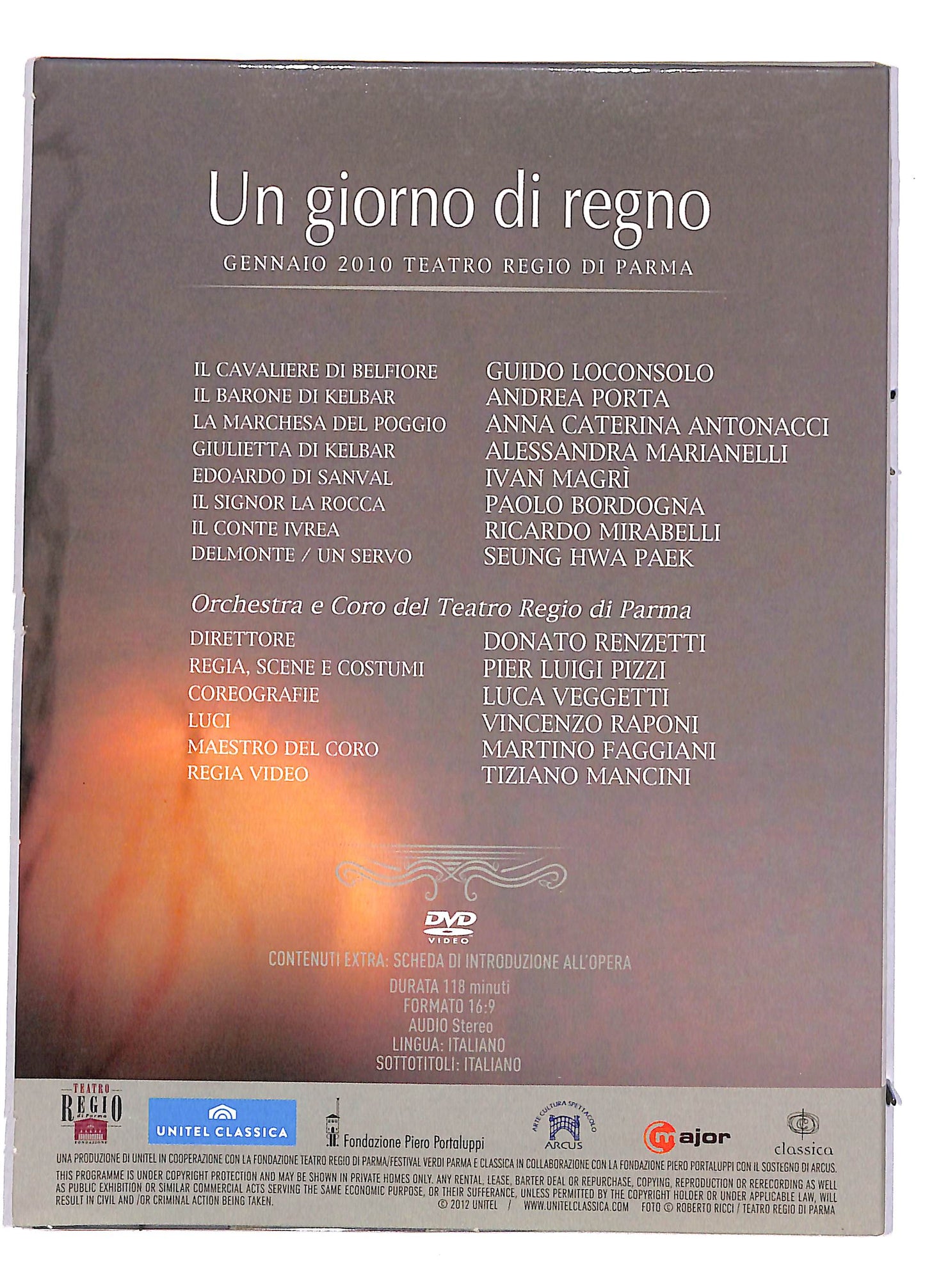 EBOND Un Giorno di Regno Verdi Le Opere DVD DB683373