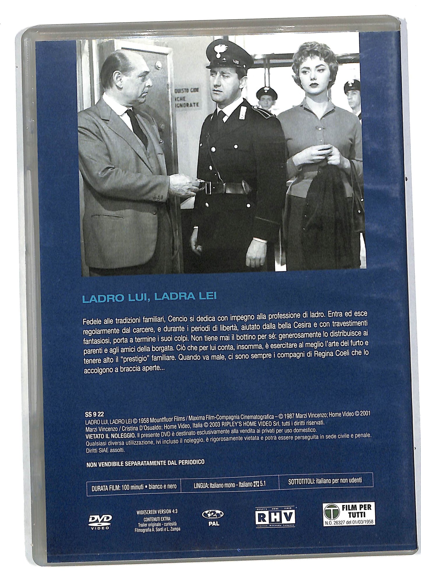 EBOND Ladro lui ladra lei EDITORIALE DVD DB683450