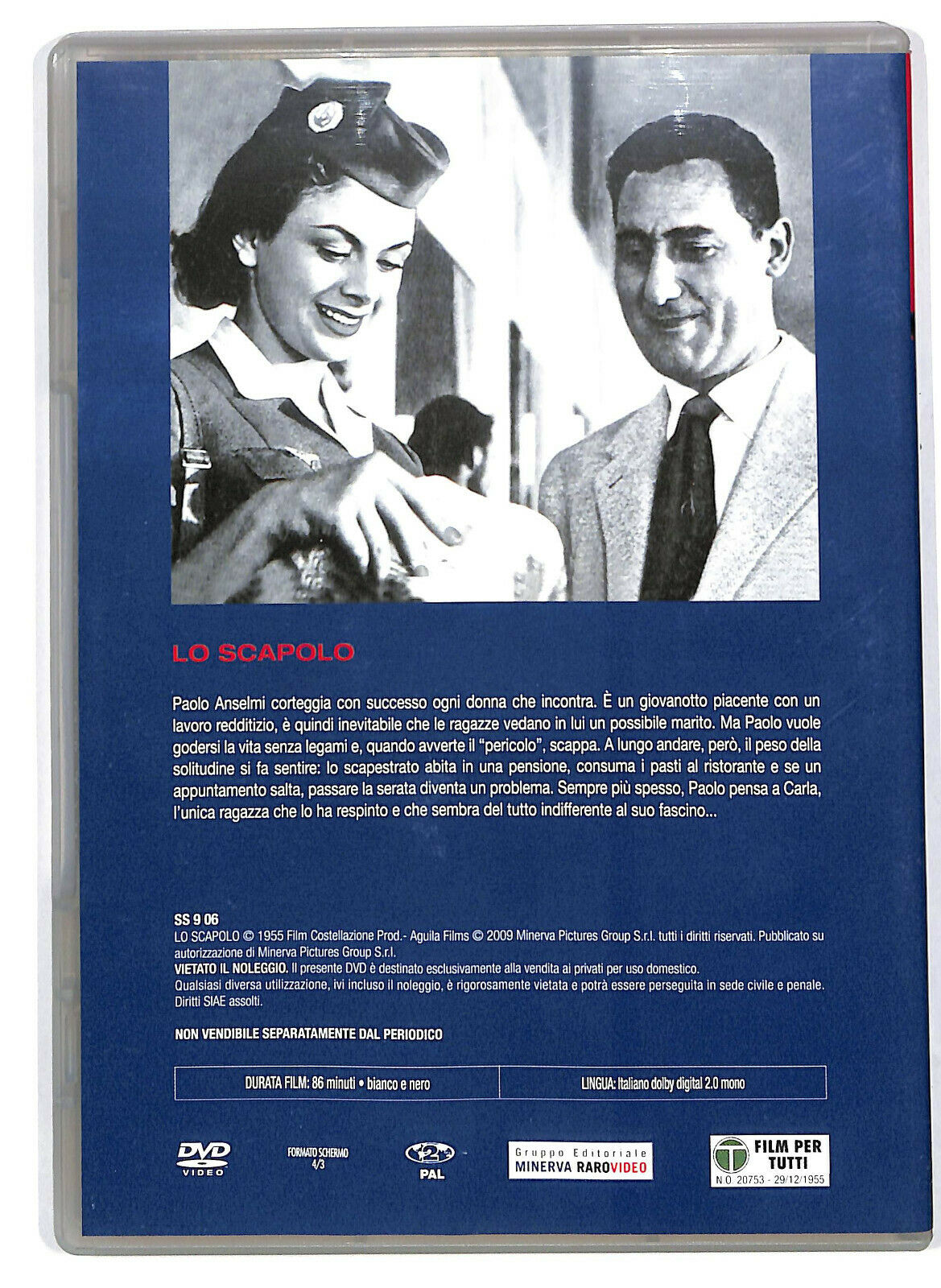 EBOND I Grandi Film Di Alberto Sordi - Lo Scapolo Editoriale DVD DB683451