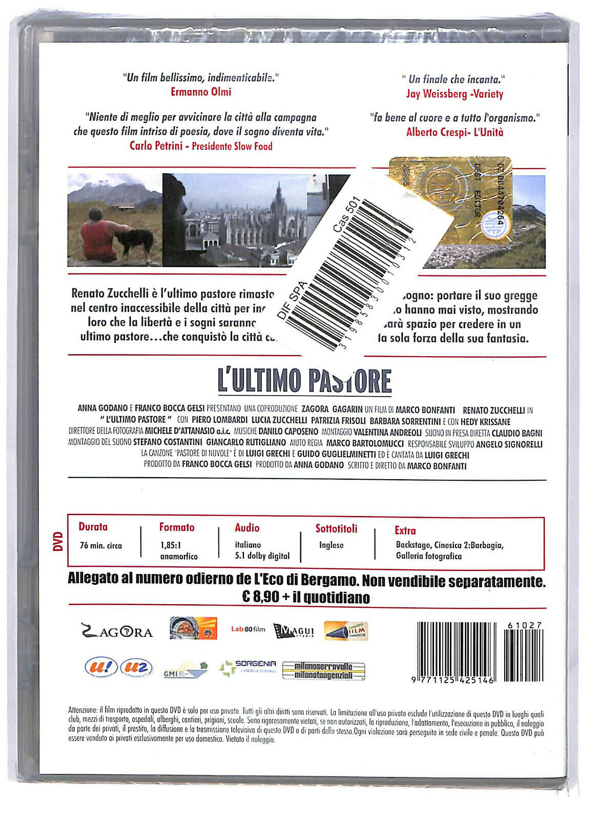 EBOND L'ultimo Pastore DIGIPACK DVD DB683606