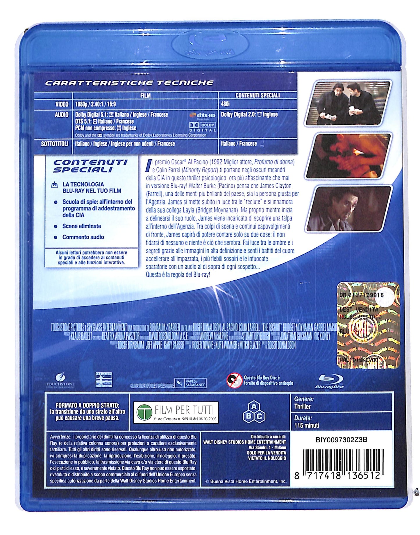 EBOND La regola del sospetto BLURAY DB683703