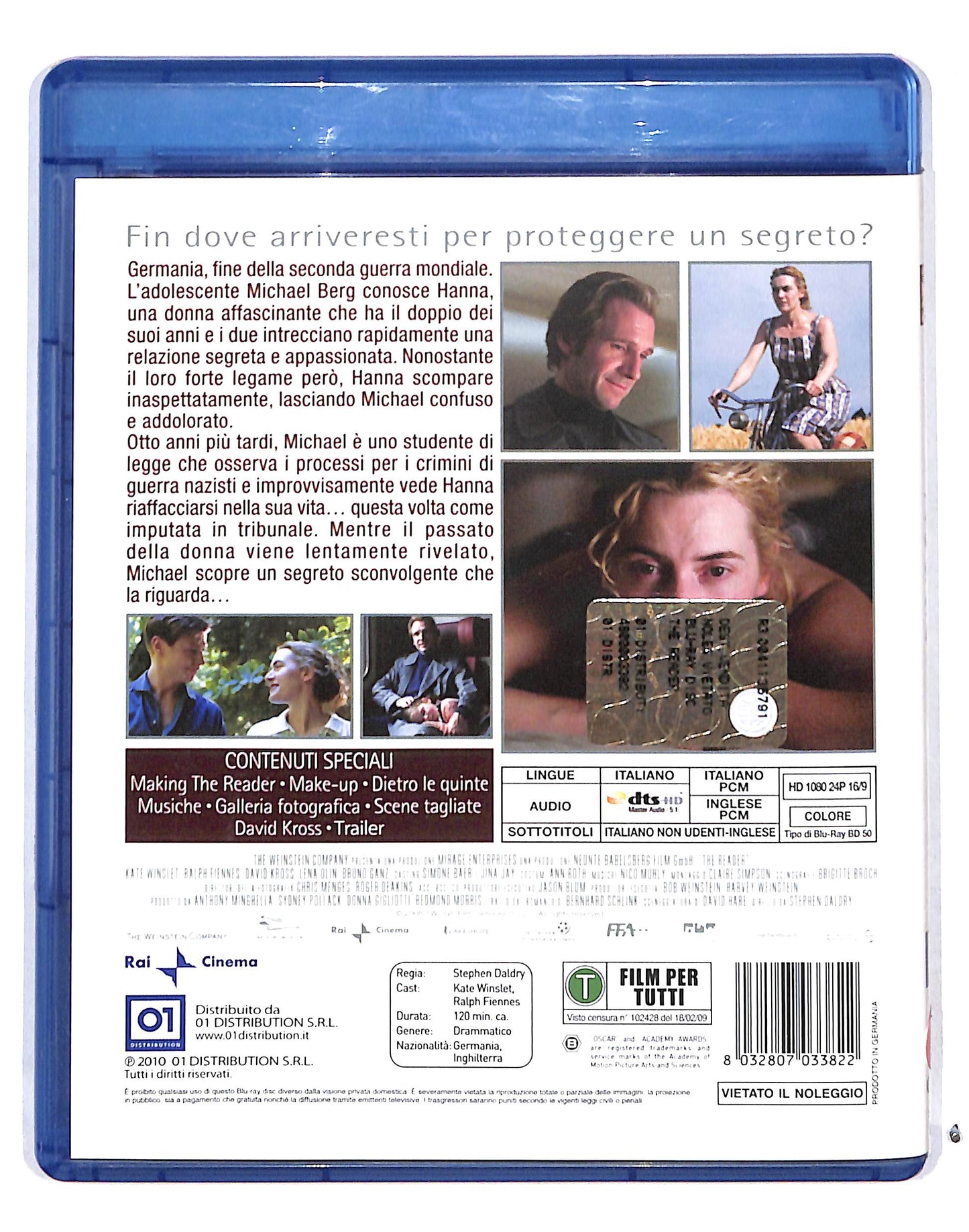 EBOND The reader - A voce alta BLURAY DB683716