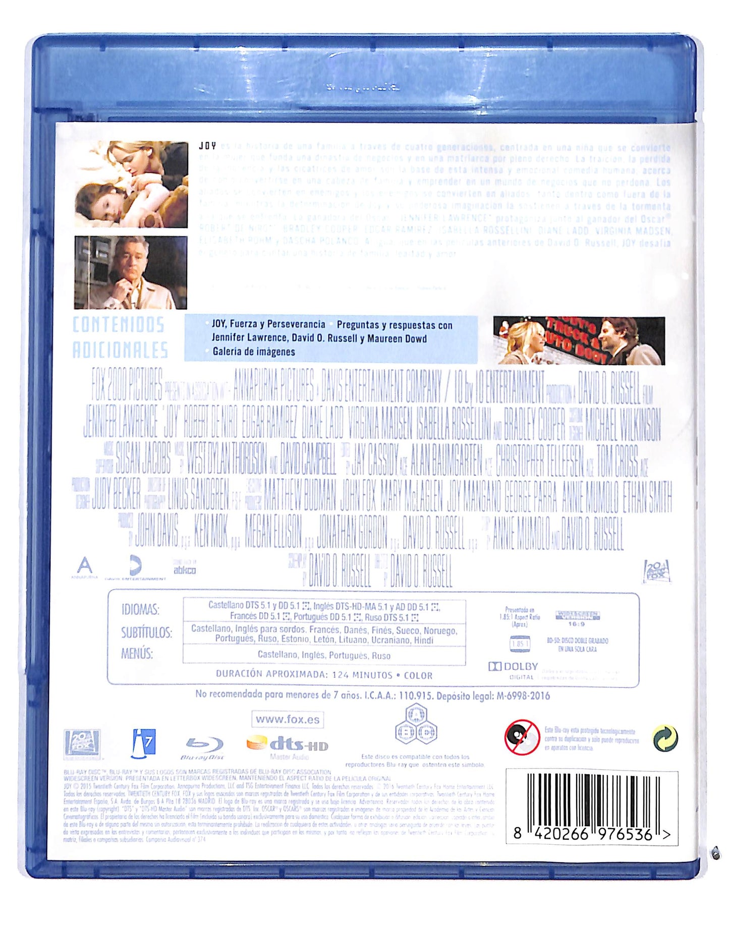 EBOND Joy - Edizione Spagnola BLURAY DB683723