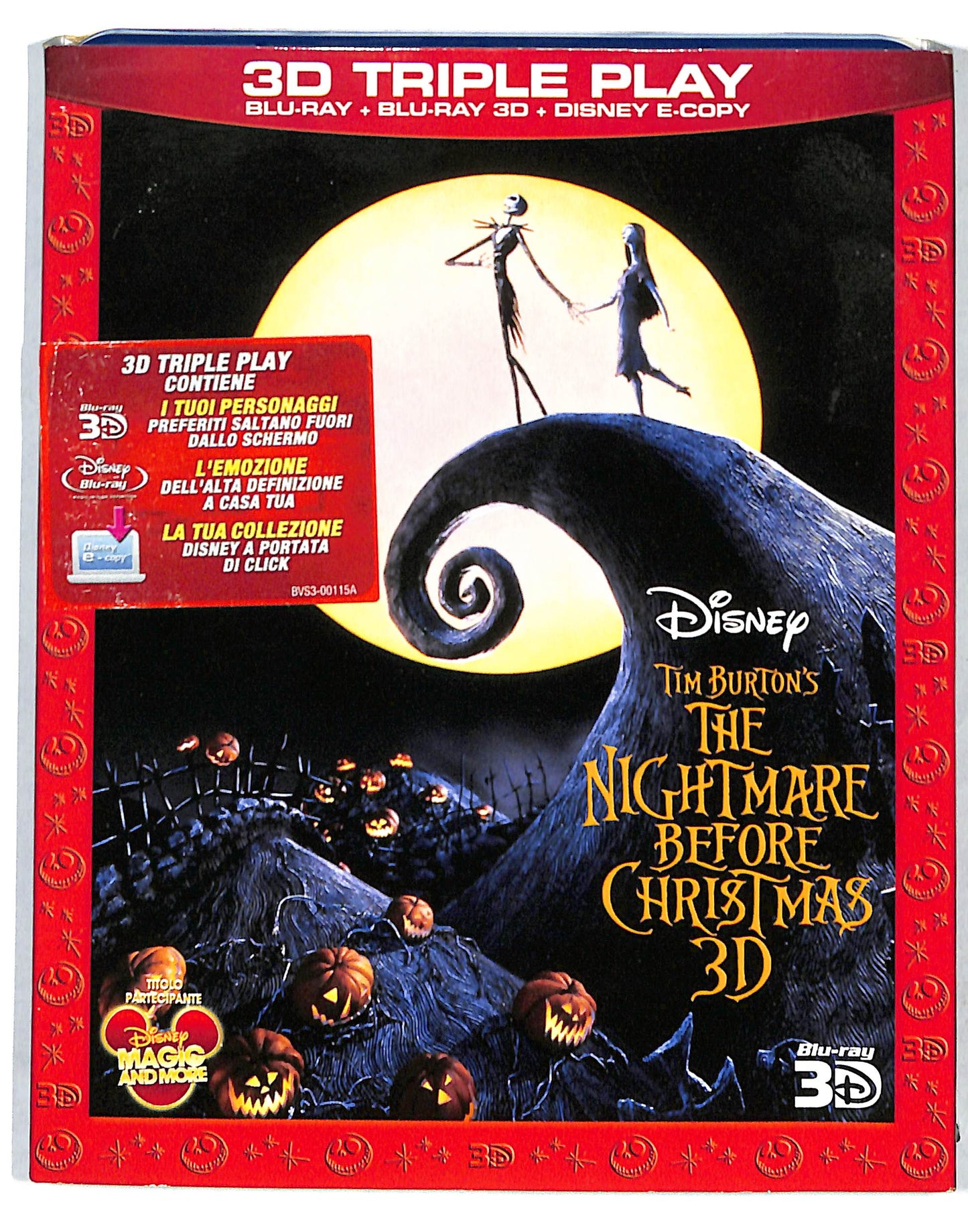 EBOND The Nightmare Before Christmas 3D BLURAY BLURAY DB683750