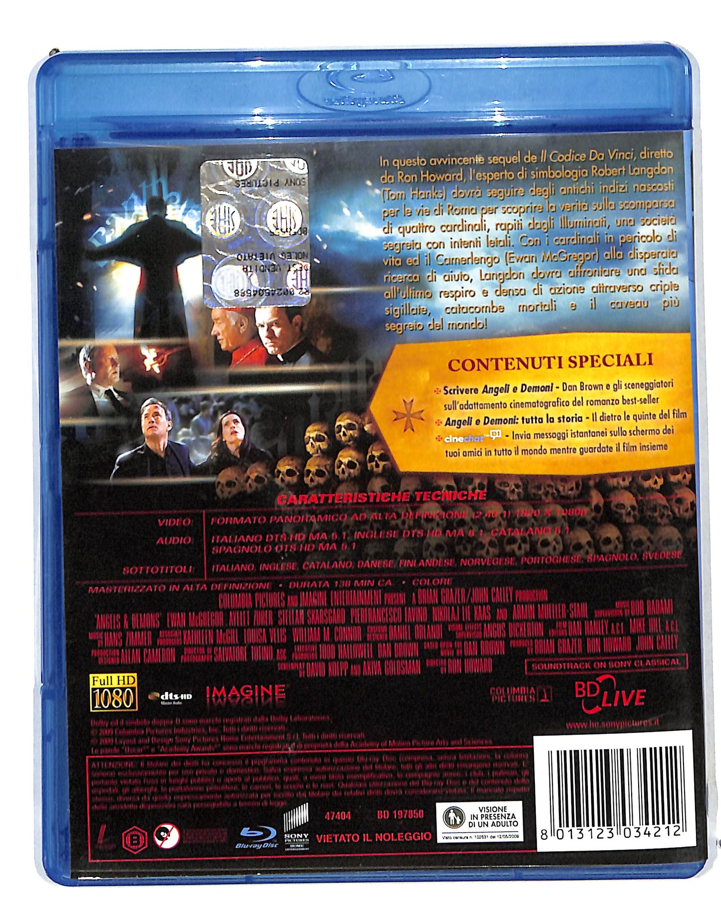 EBOND Angeli e Demoni BLURAY BLURAY DB683760