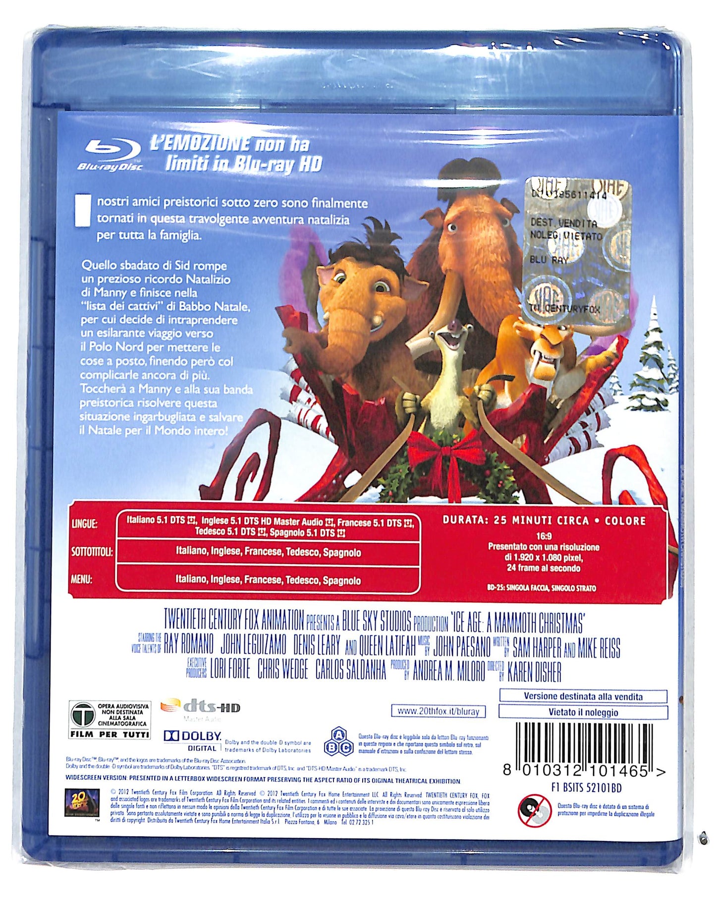 EBOND L'Era Natale  BLURAY DB683764