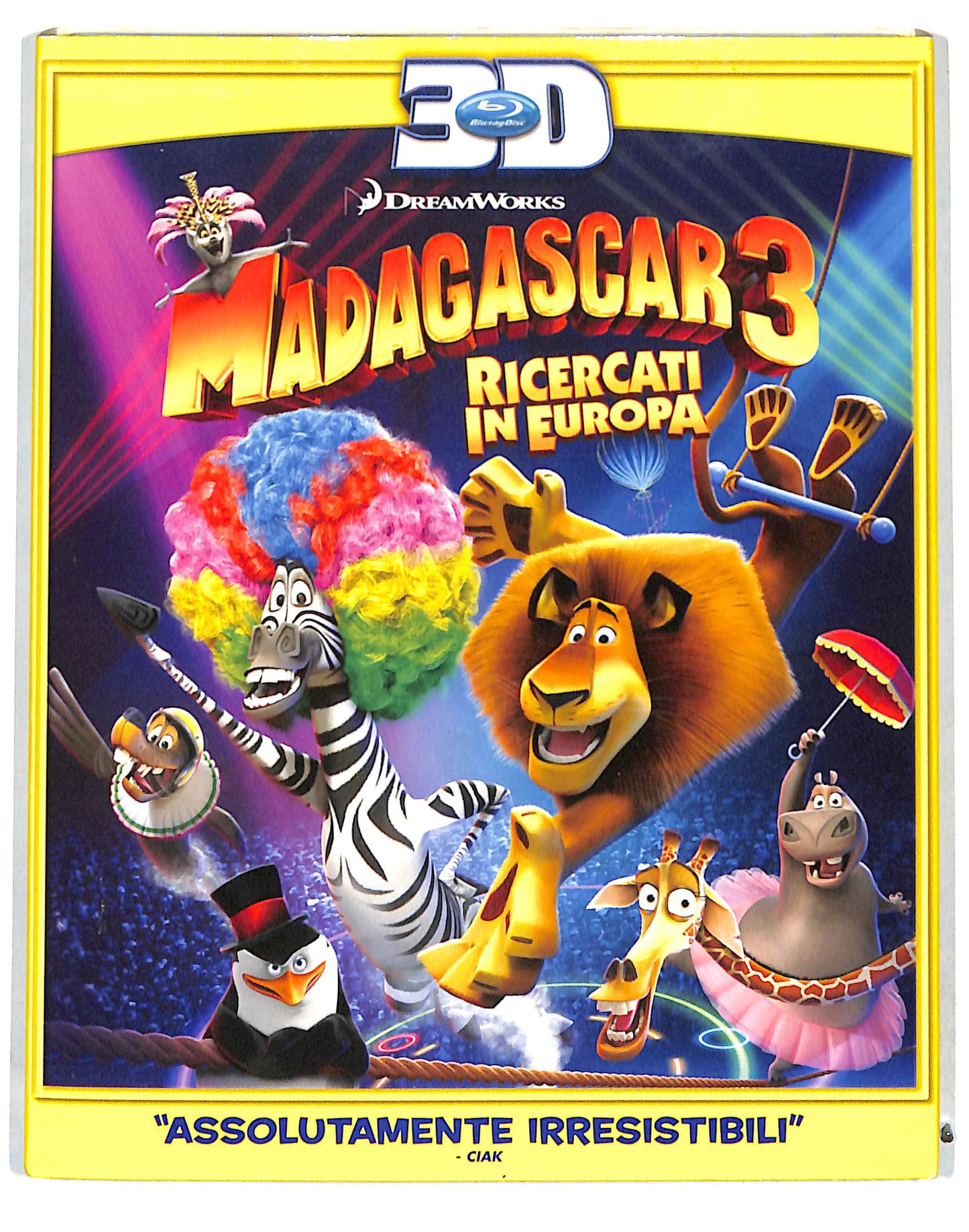 EBOND Madagascar 3 BLURAY 3D BLURAY DB683774