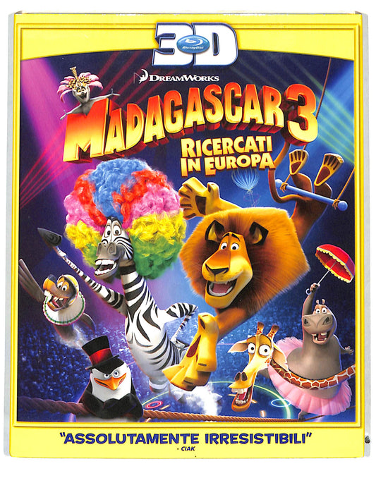 EBOND Madagascar 3 BLURAY 3D BLURAY DB683774