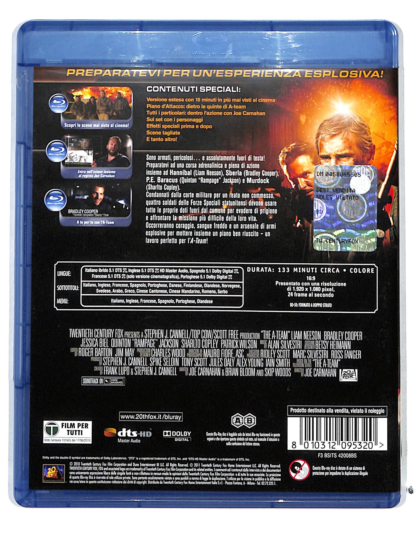 EBOND A-Team versione estesa  BLURAY DB683776