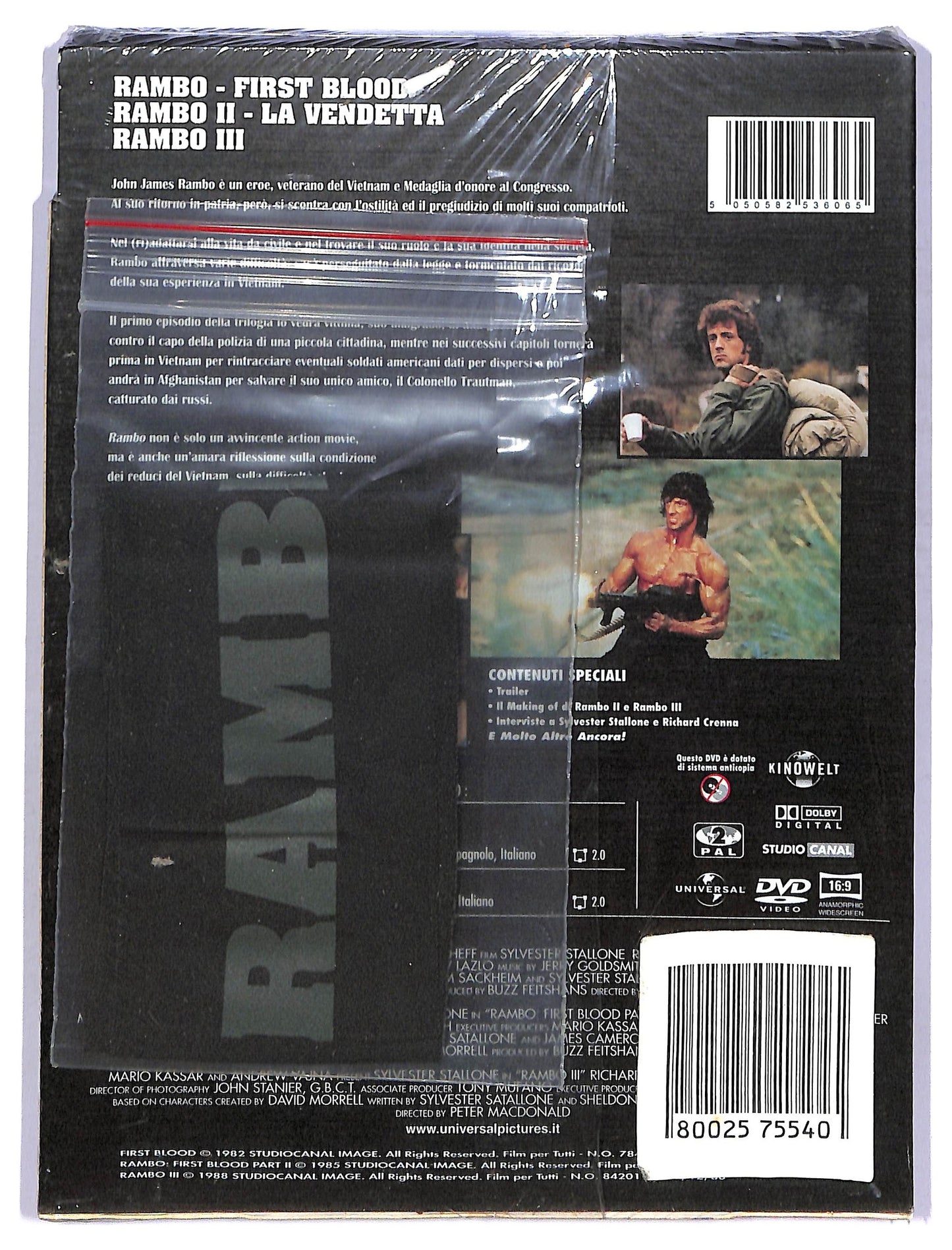 EBOND Rambo La Trilogia Collector's Edition DVD DB683817