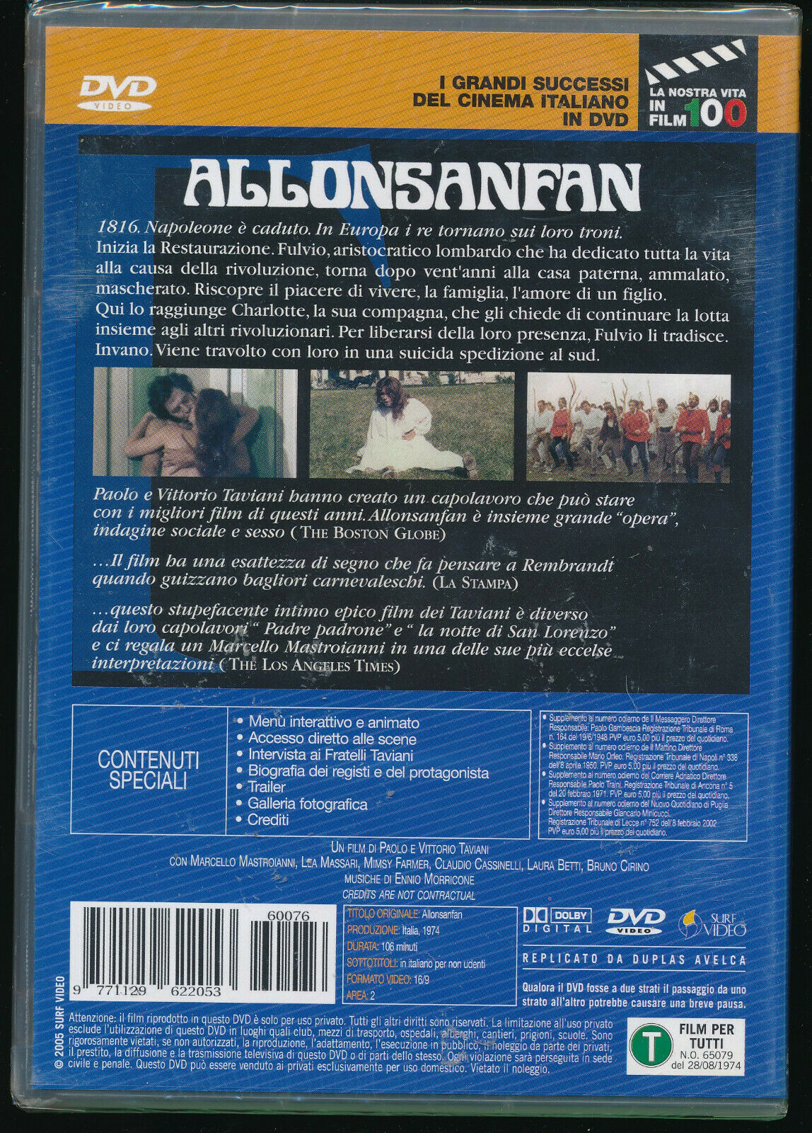 EBOND Allonsanfan Editoriale DVD DB683909