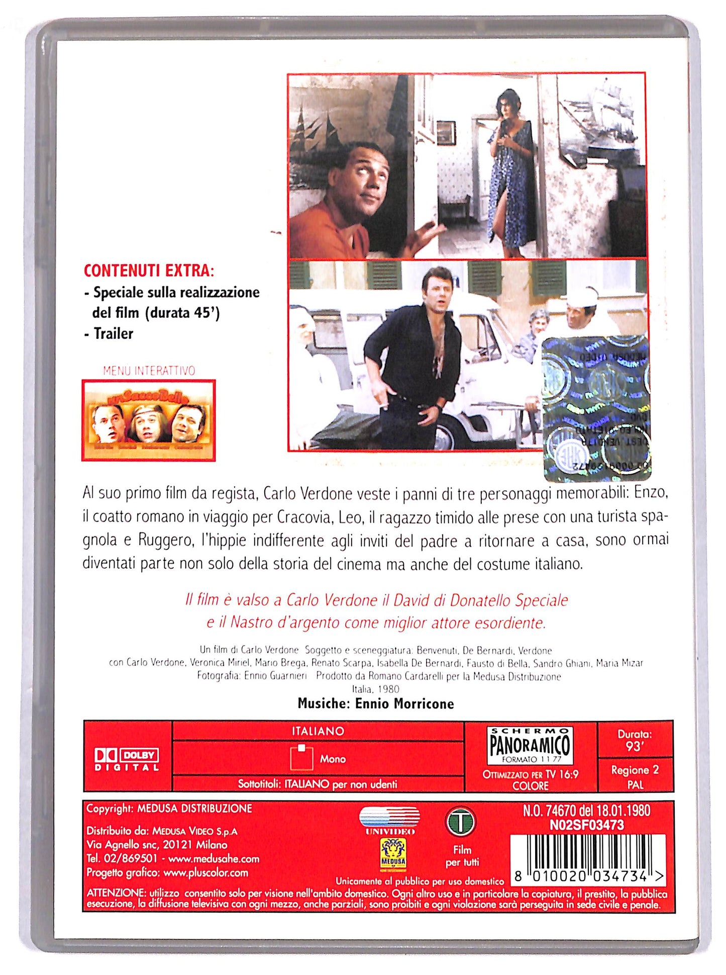 EBOND un sacco bello DVD DB684259