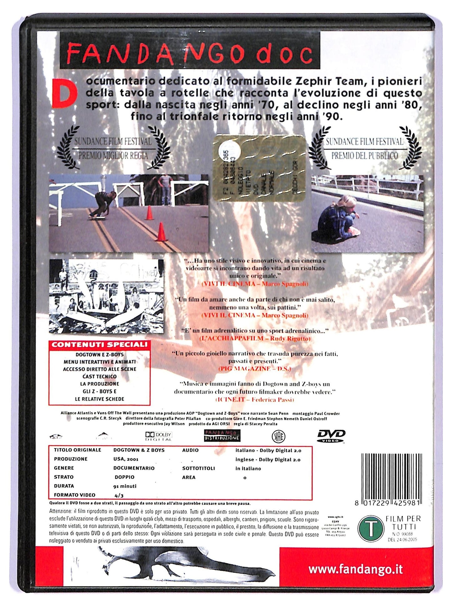 EBOND Dogtown and Z-Boys DVD DB684261