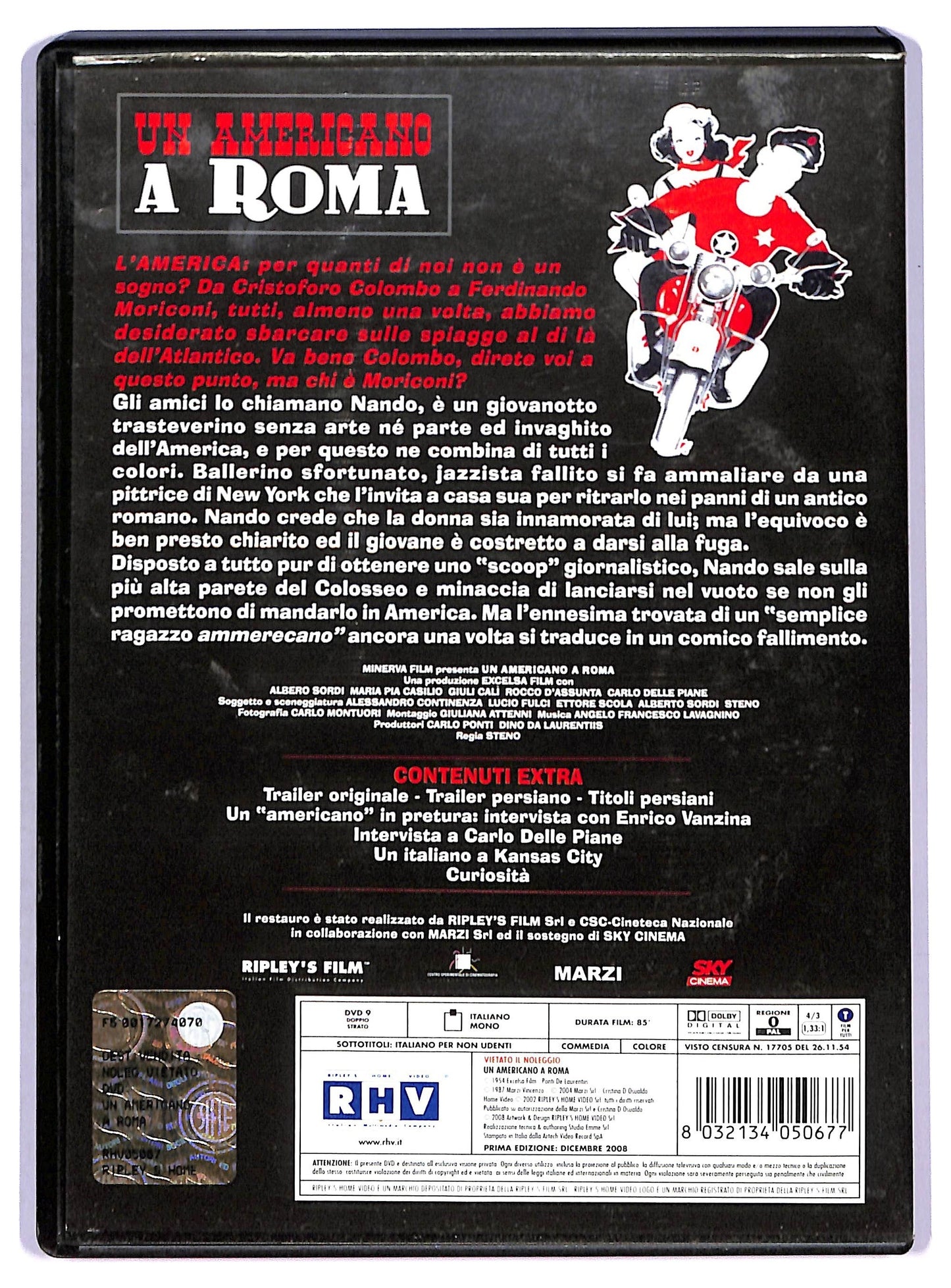 EBOND Un Americano A Roma ( Versione Restaurata ) DVD DB684263