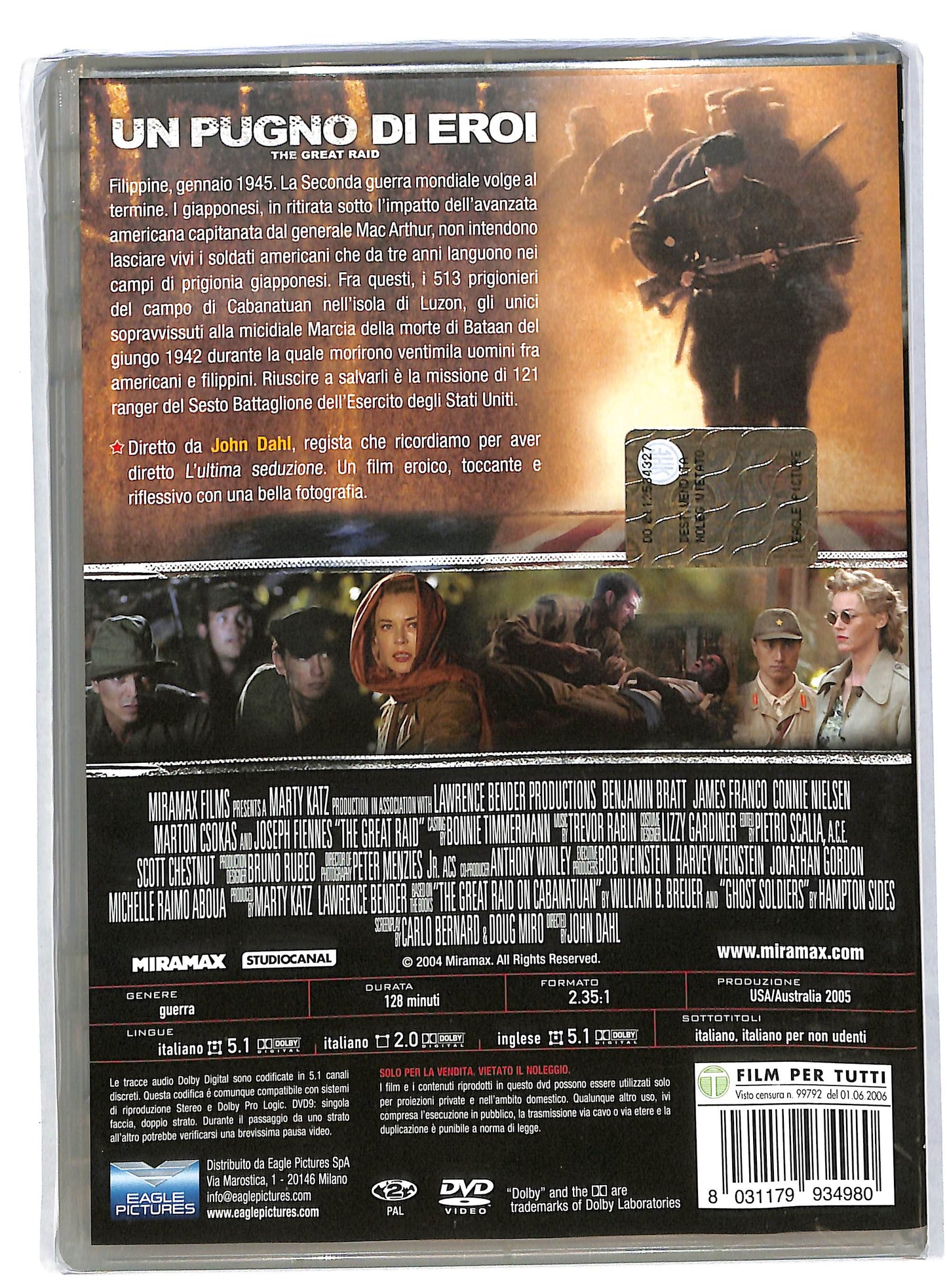 EBOND Un pugno di eroi - The great raid DVD DB684338