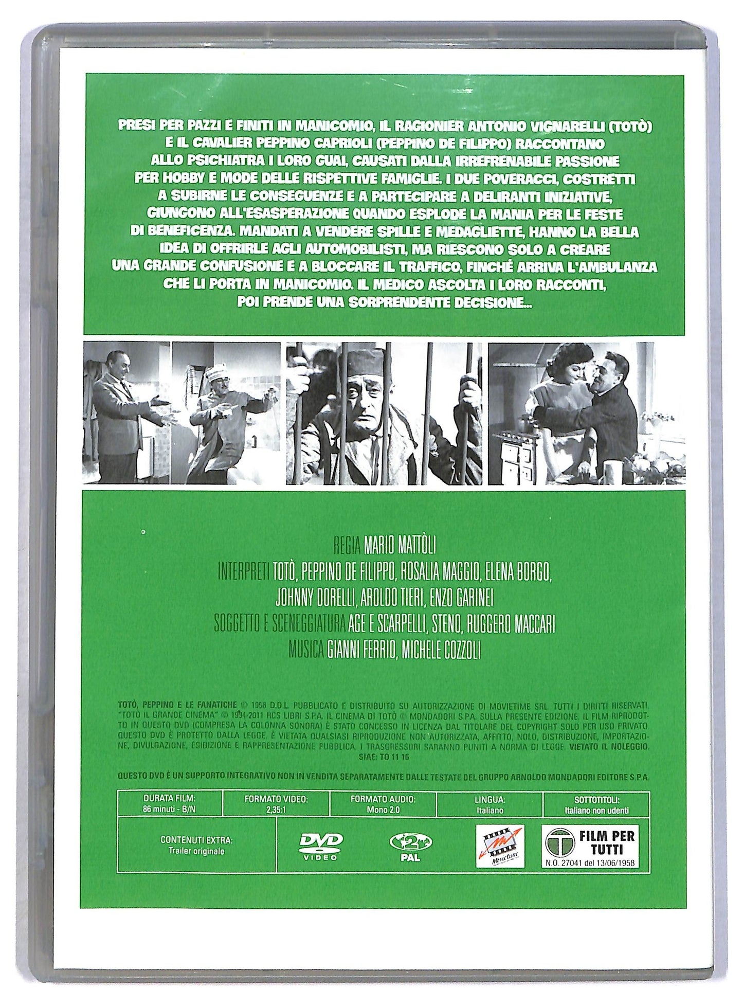 EBOND Toto Peppino e Le Fanatiche EDITORIALE DVD DB684606