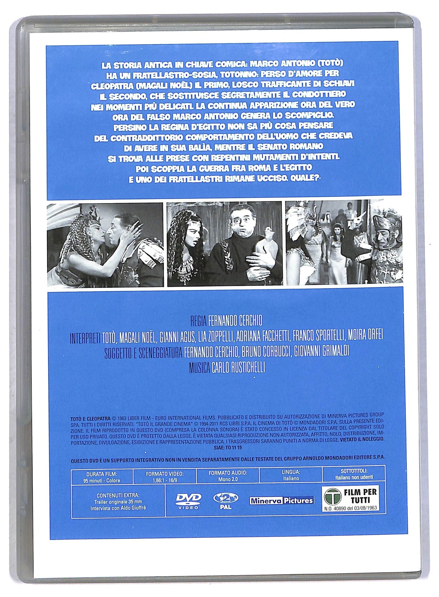 EBOND Toto e Cleopatra EDITORIALE DVD DB684610
