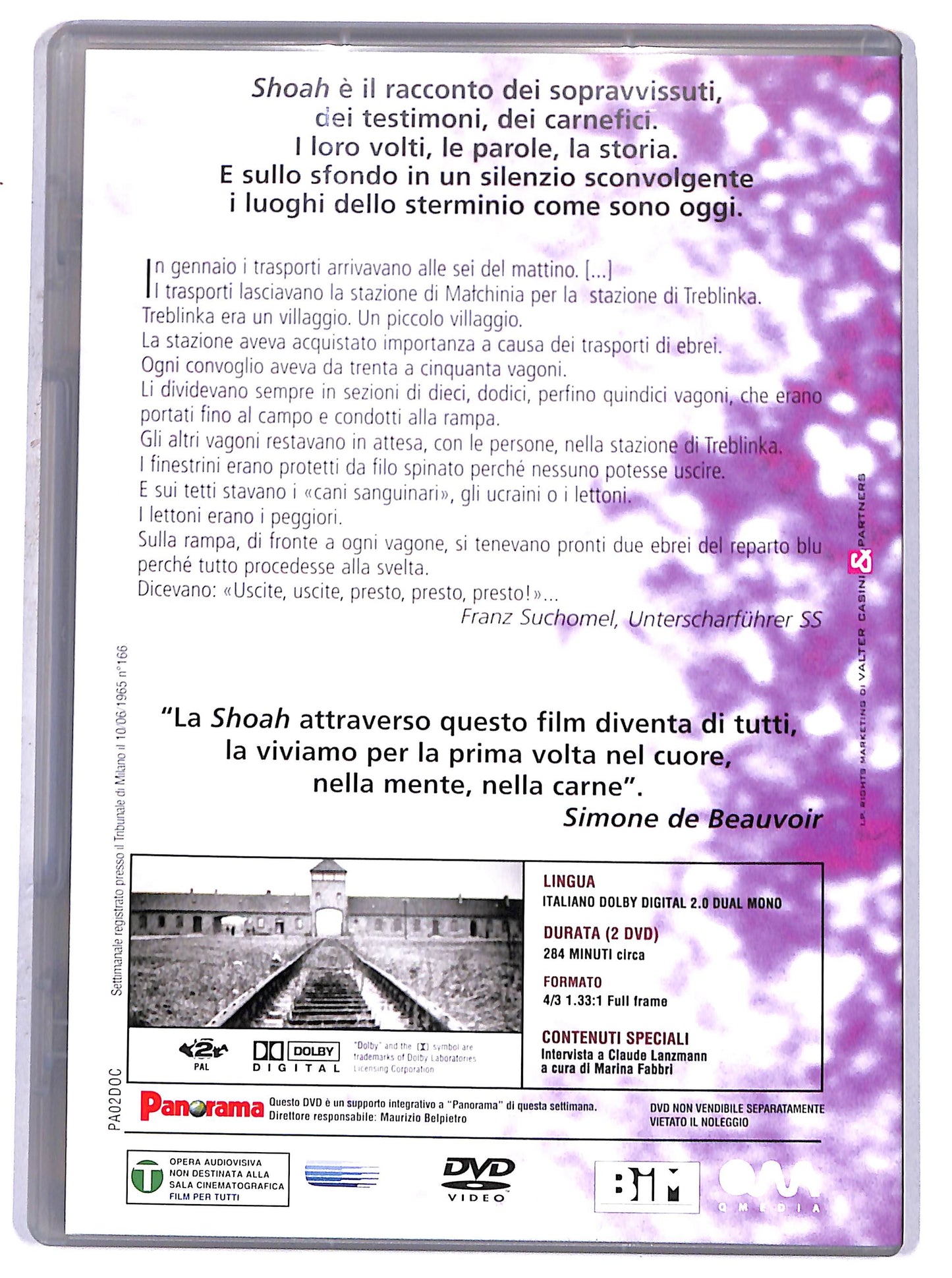 EBOND shoah secondo volume EDITORIALE DVD DB684611