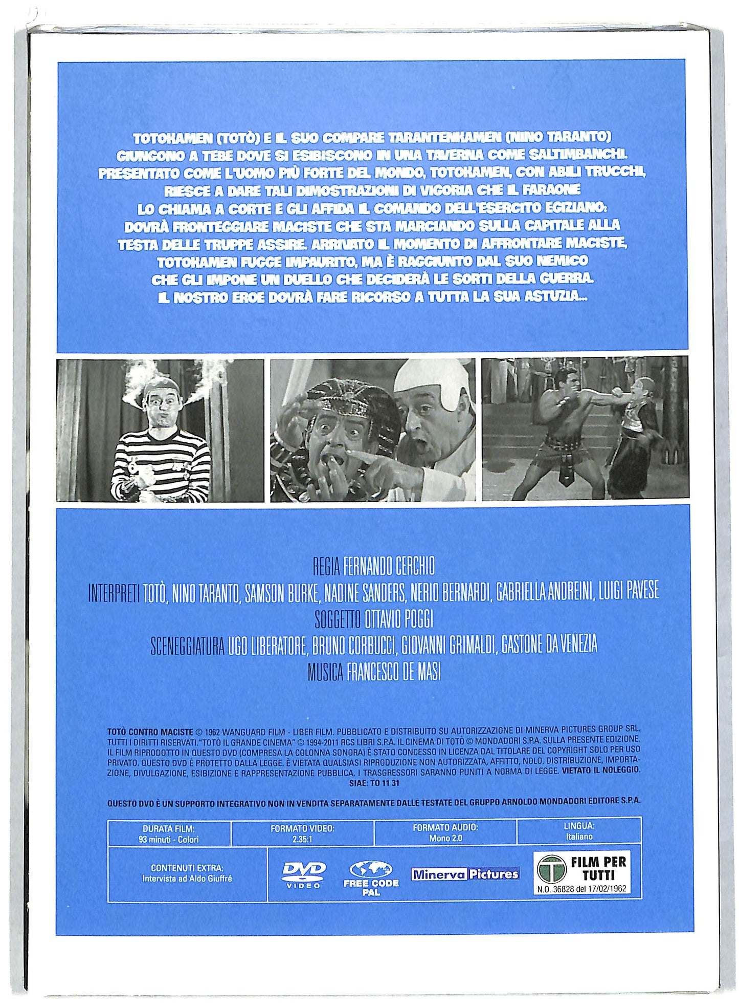 EBOND Toto contro Maciste EDITORIALE DVD DB684613