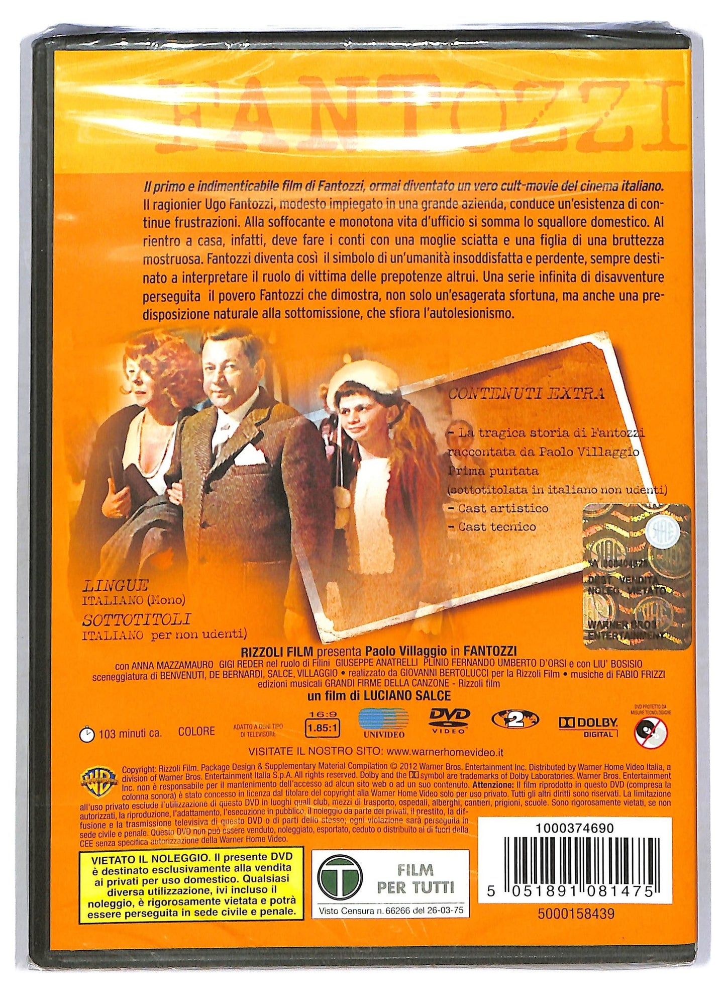 EBOND Fantozzi DVD DB684652