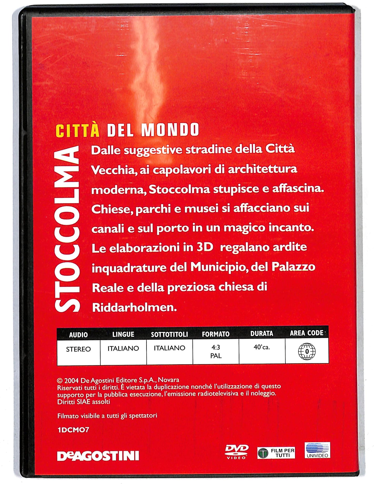 EBOND Citta del mondo Stoccolma EDITORIALE DVD DB684757