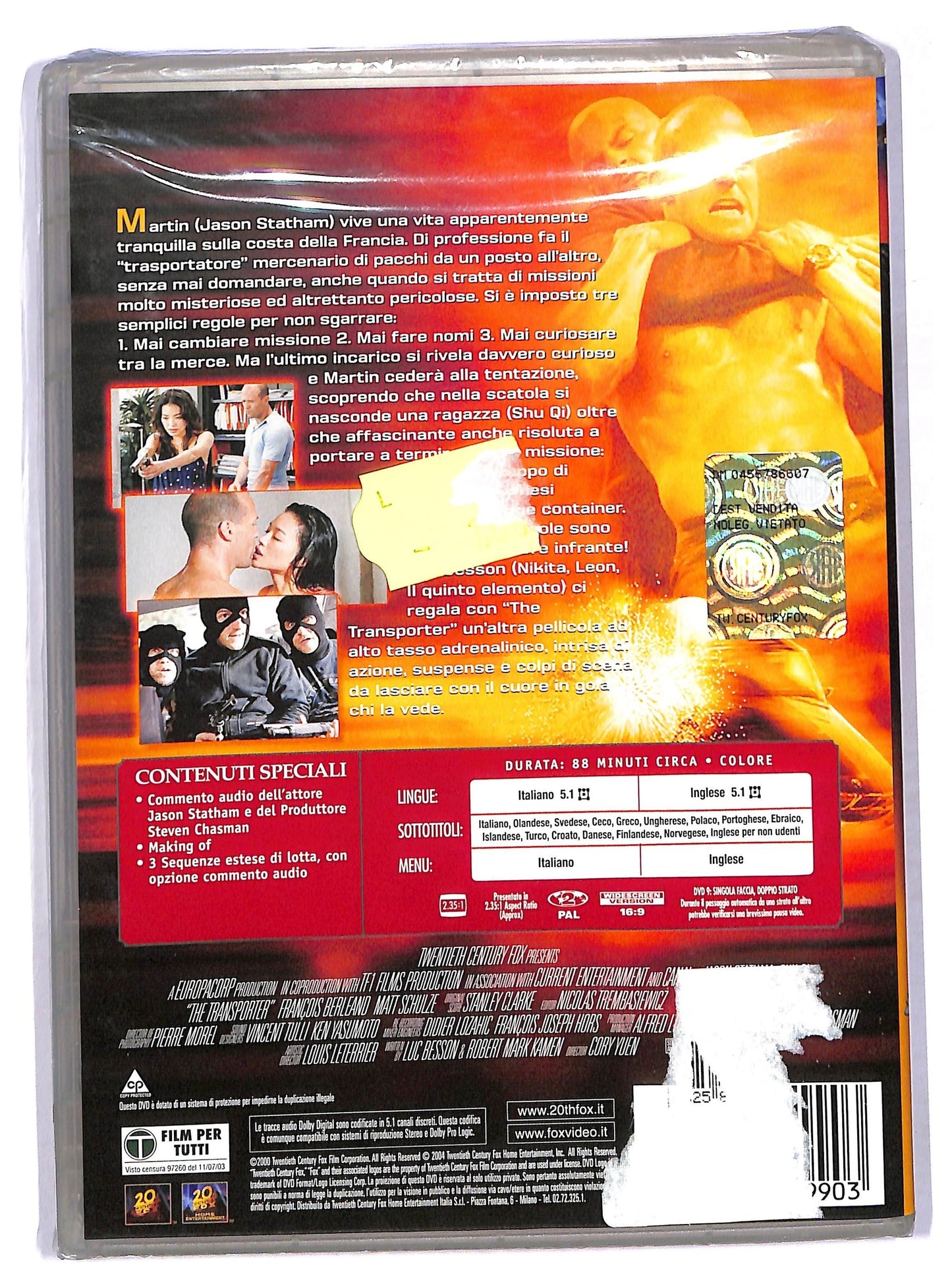 EBOND The transporter DVD DB684819