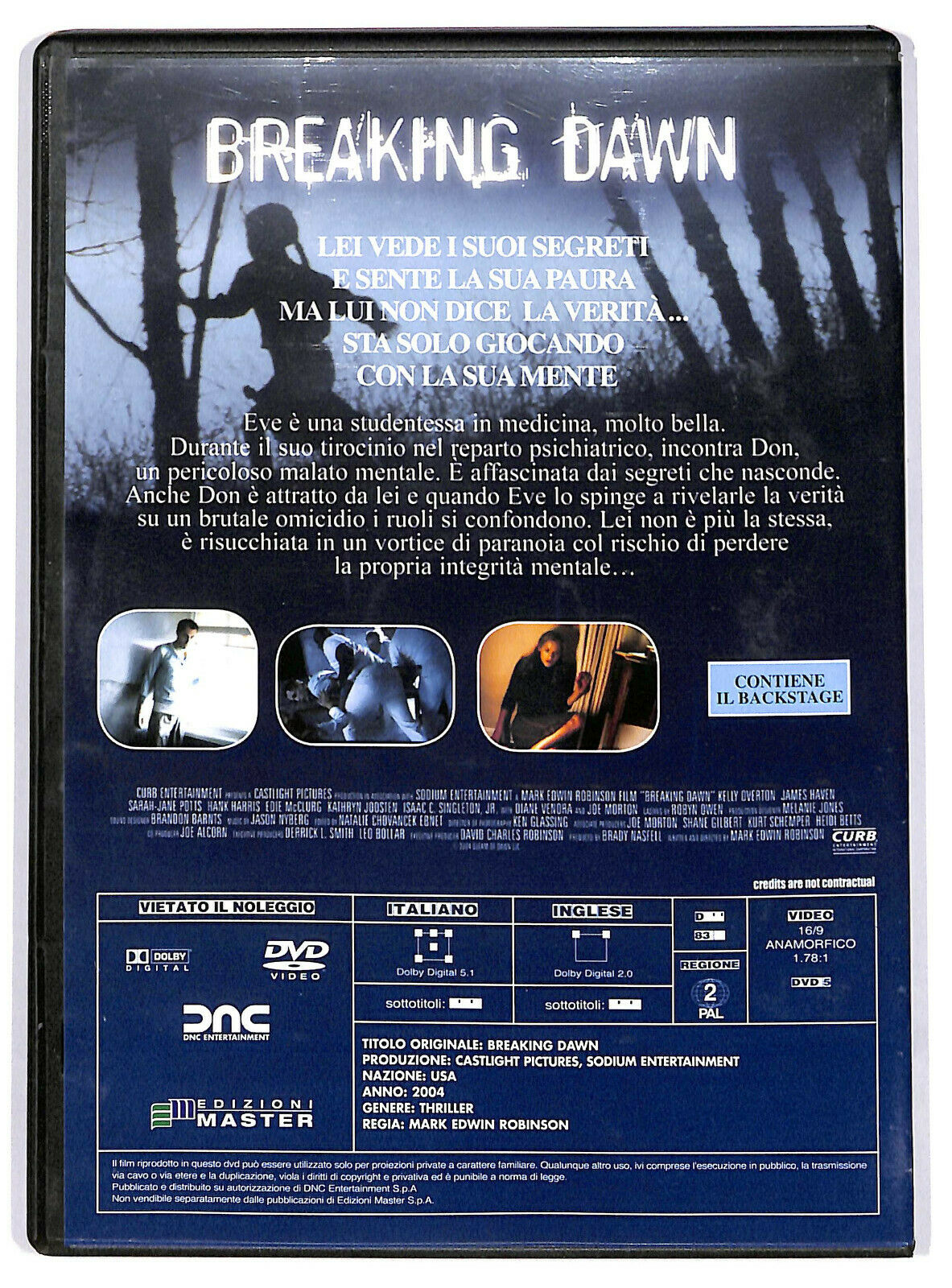 EBOND Breaking Dawn (film 2004) Editoriale DVD DB684841