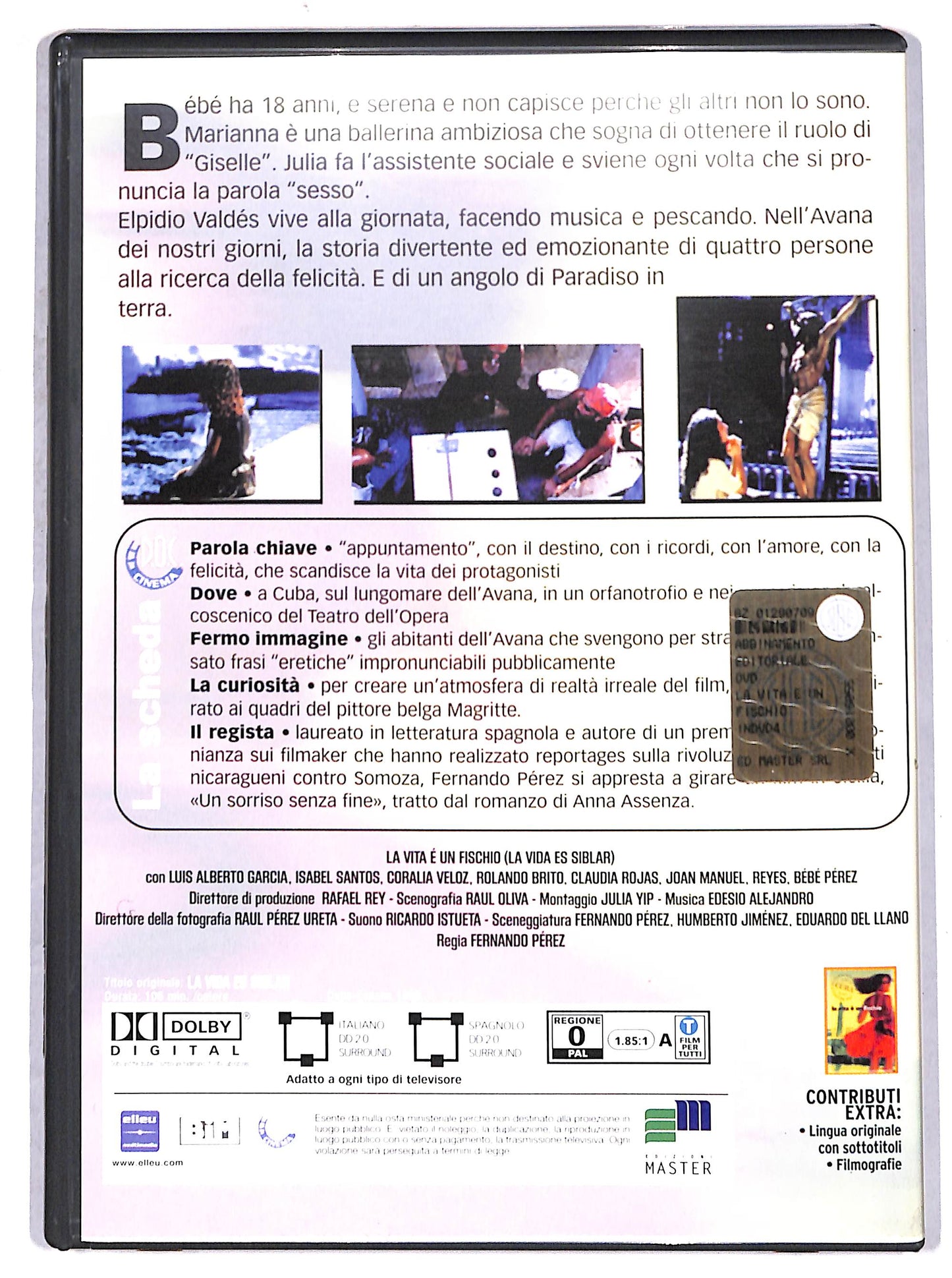 EBOND la vita e un fischio EDITORIALE DVD DB684858