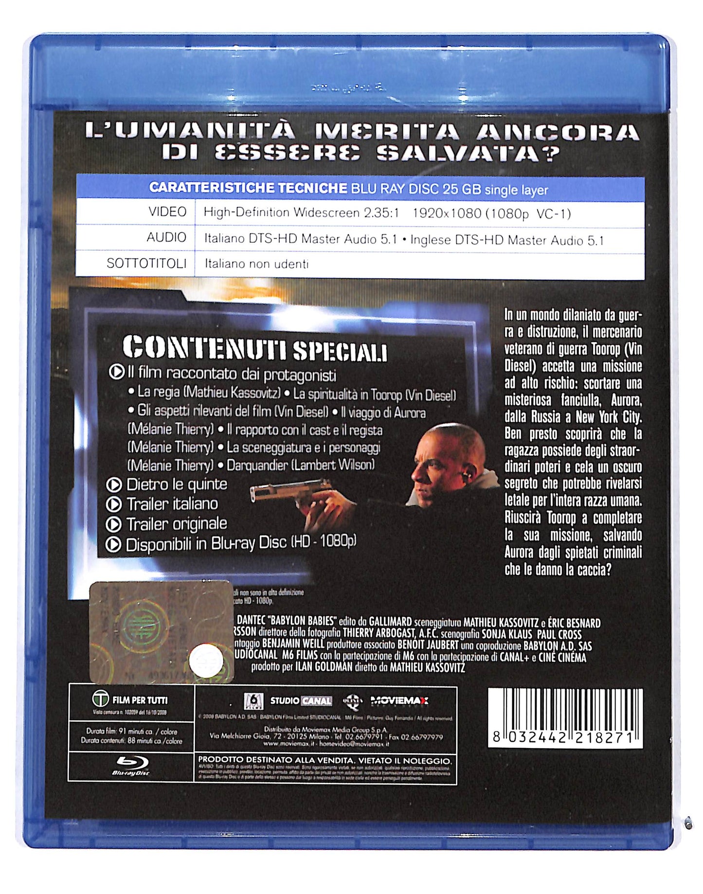 EBOND Babylon a.d BLURAY BLURAY BLURAY BLURAY DB685108
