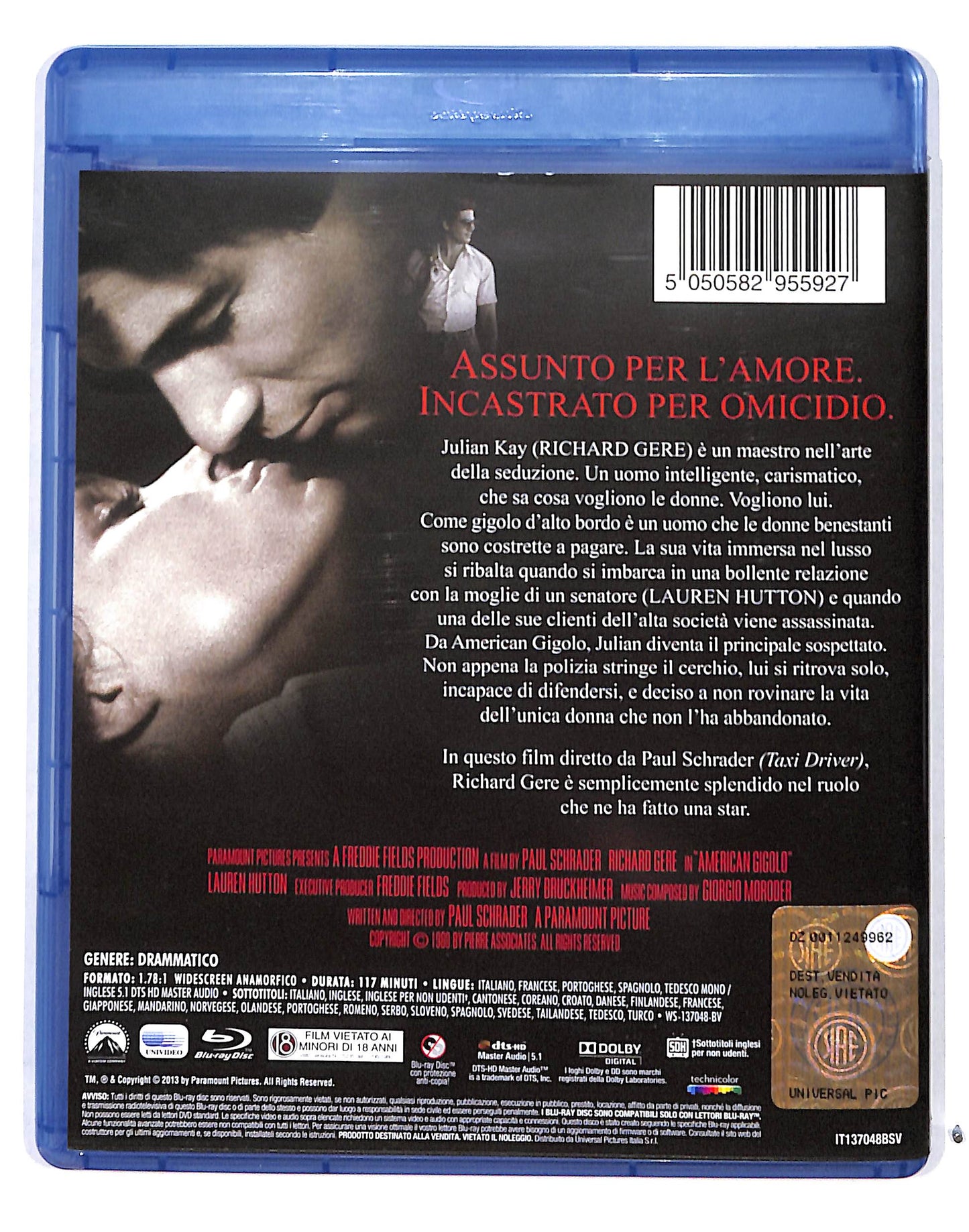 EBOND American Gigolo BLURAY BLURAY DB685122