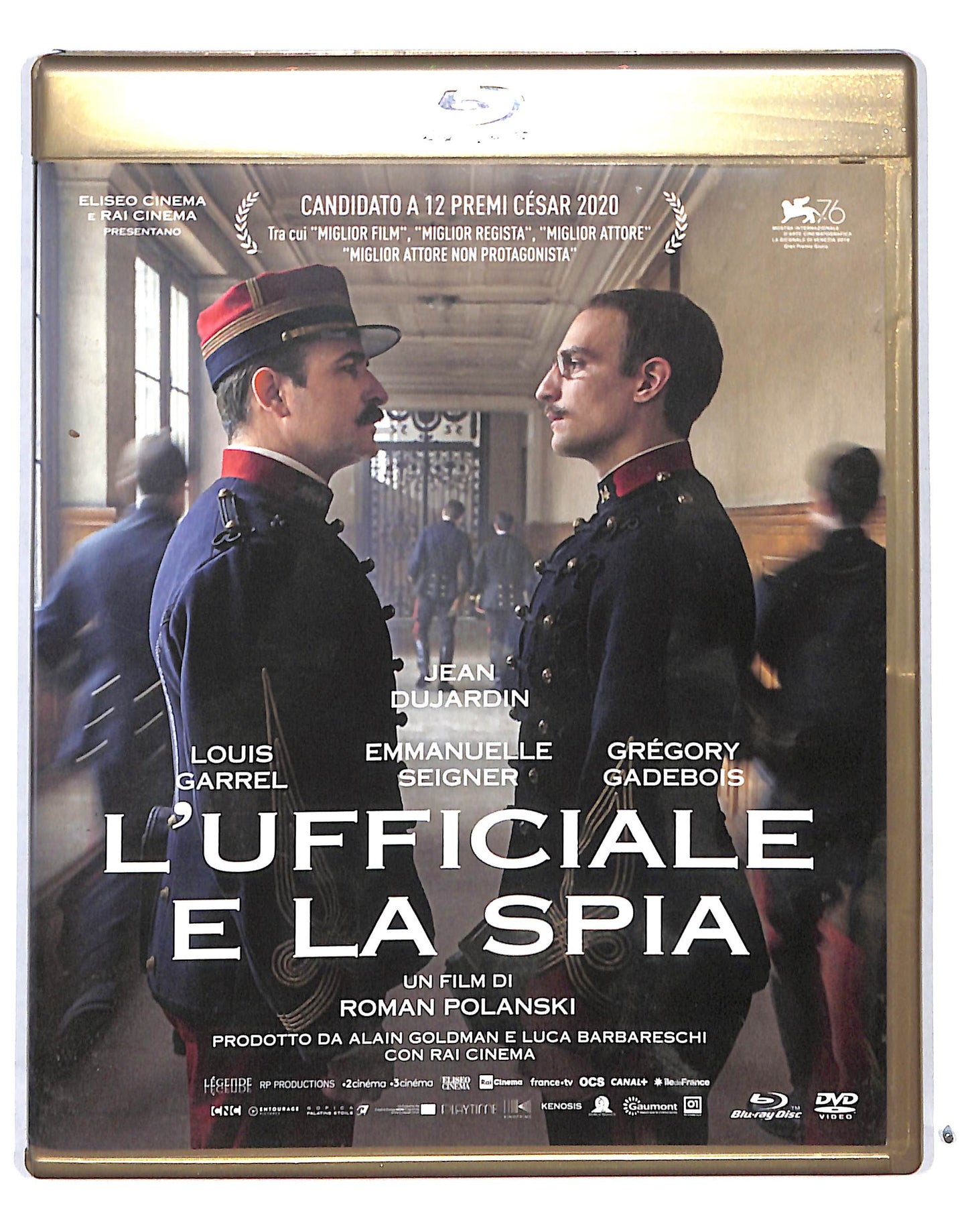 EBOND L'ufficiale e la spia BLURAY + DVD BLURAY DB685133