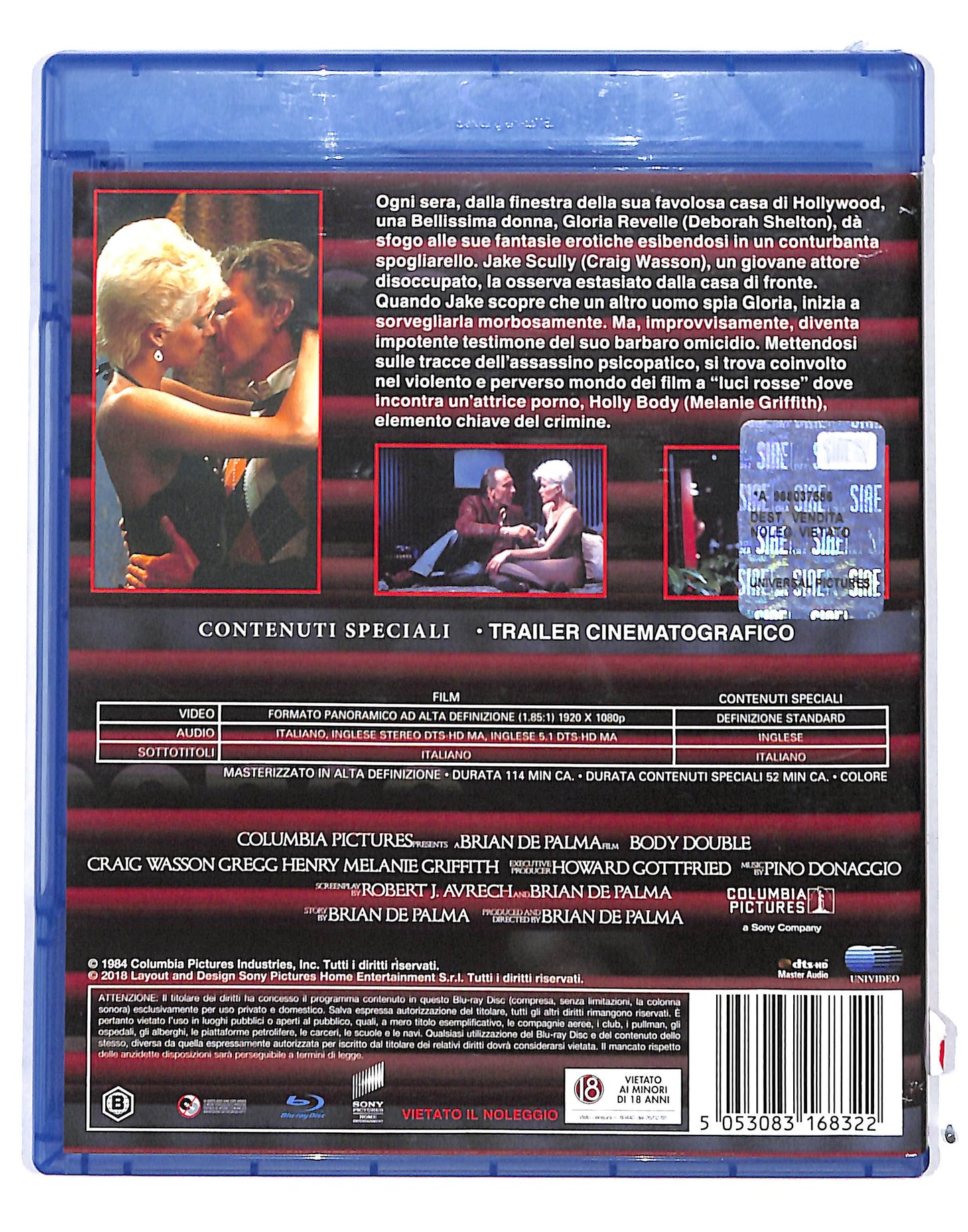 EBOND Omicidio a luci rosse BLURAY BLURAY DB685138