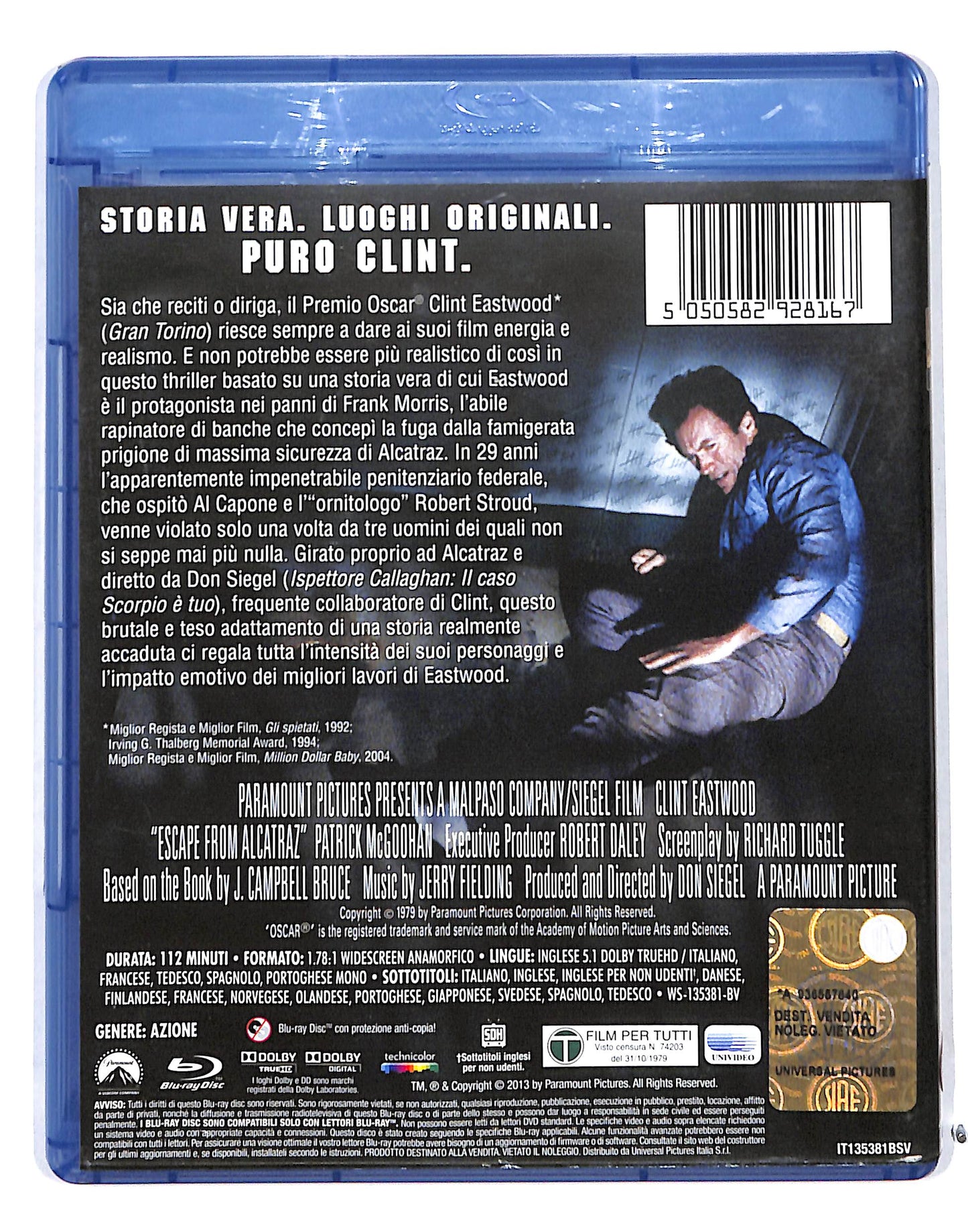 EBOND Fuga Da Alcatraz BLURAY BLURAY DB685140