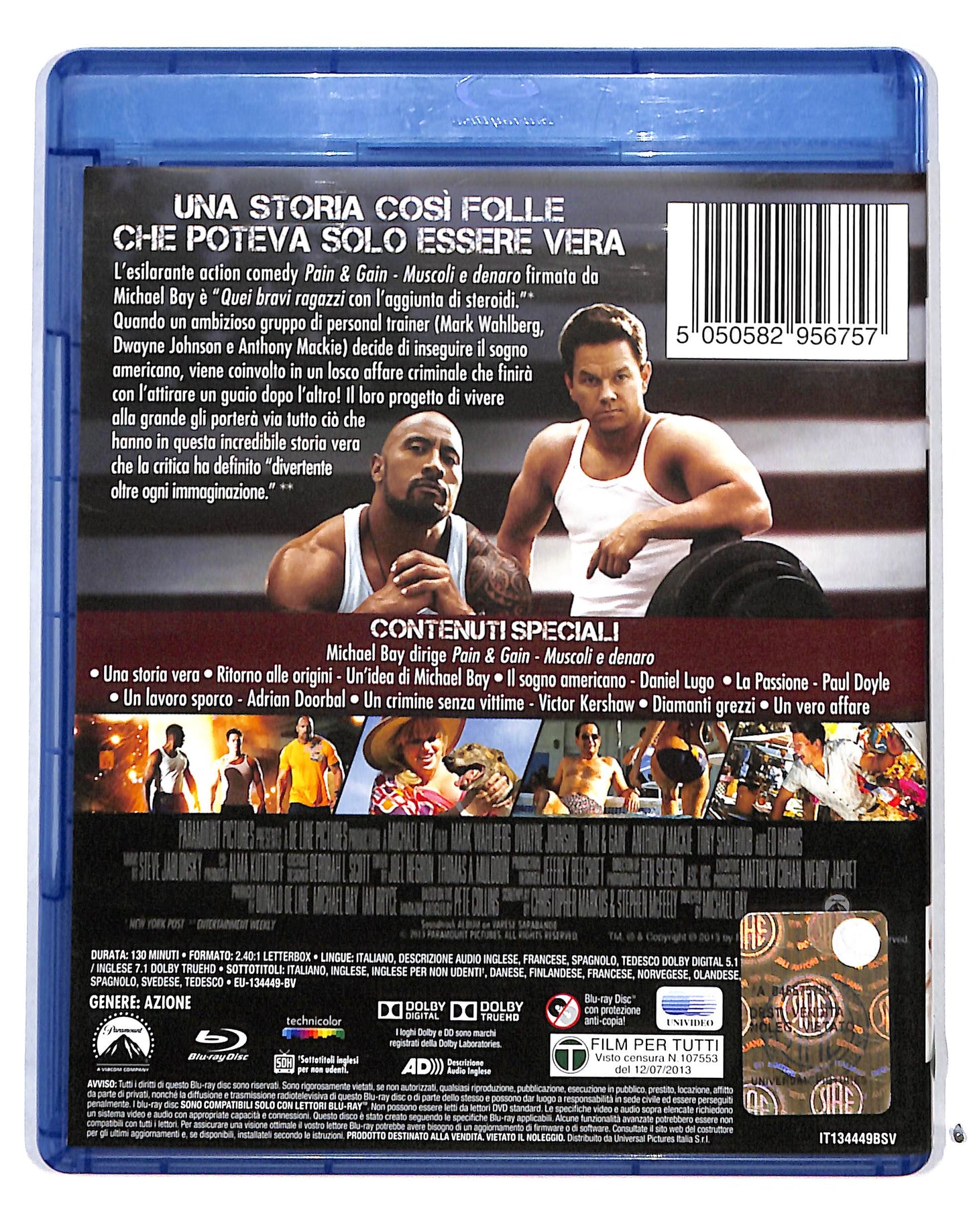 EBOND Pain e Gain Muscoli e denaro BLURAY BLURAY DB685172