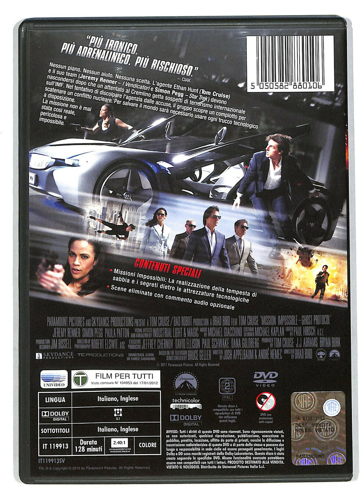EBOND Mission Impossible - Protocollo Fantasma DVD DB685215