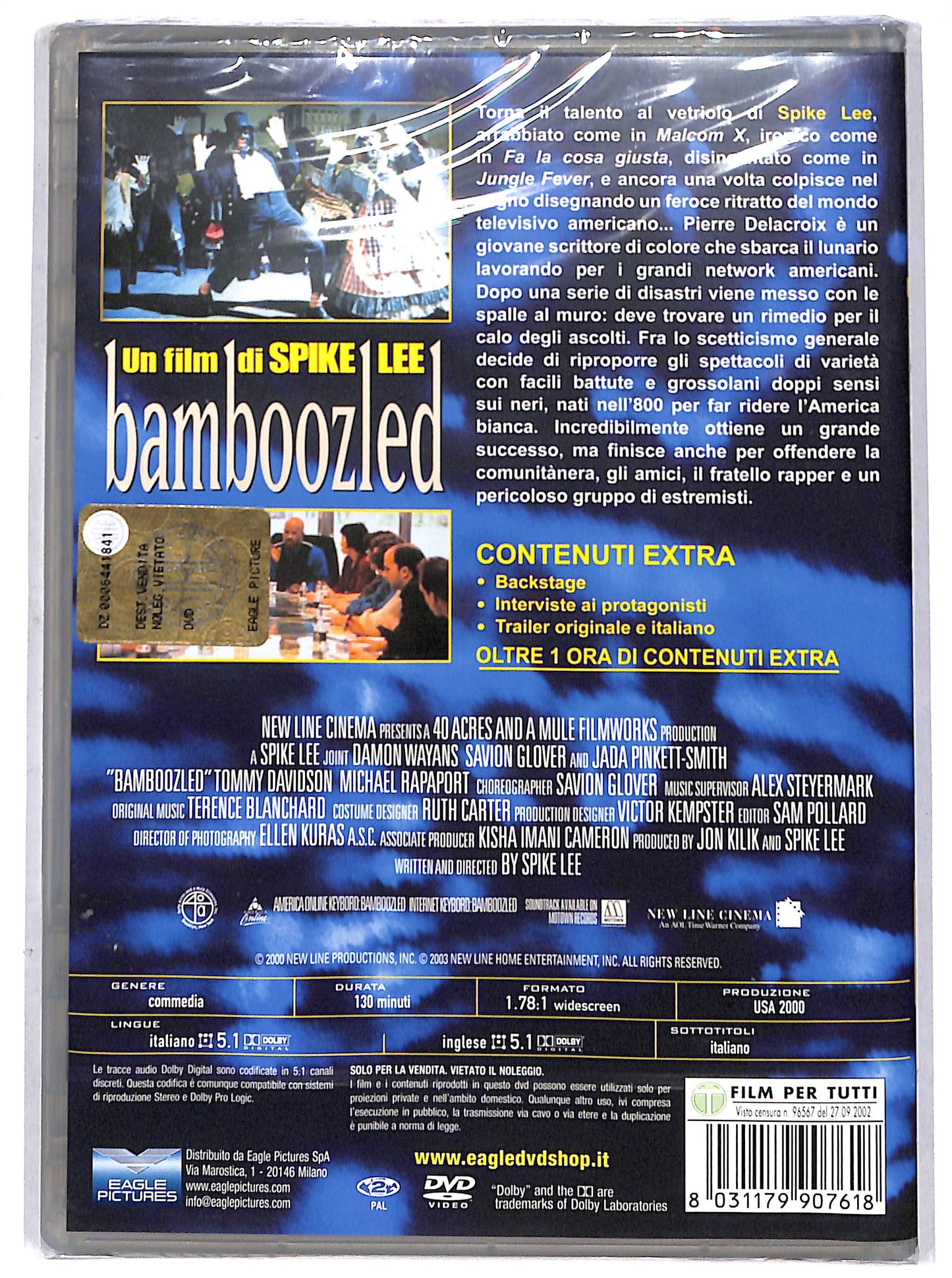 EBOND bamboozled DVD DB685227