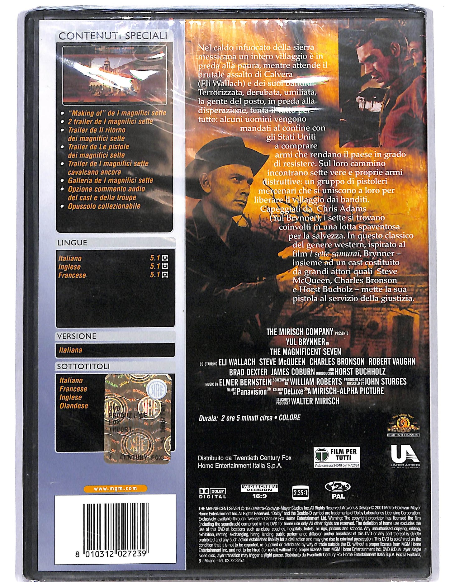 EBOND I magnifici sette DVD DB685260