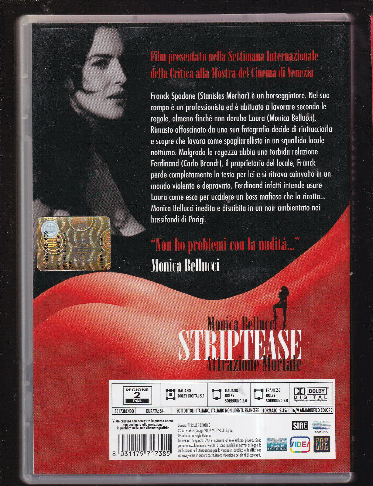 EBOND Striptease Attrazione Mortale NOLEGGIO DVD DB685314