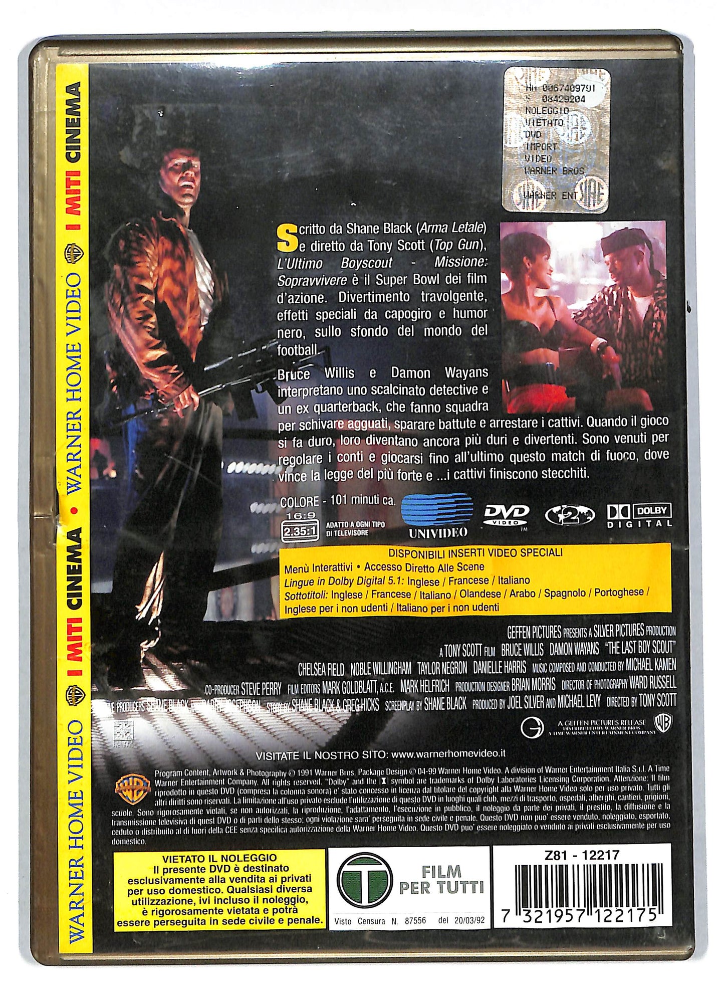 EBOND L'ultimo boy scout - Missione sopravvivere DVD DB685355