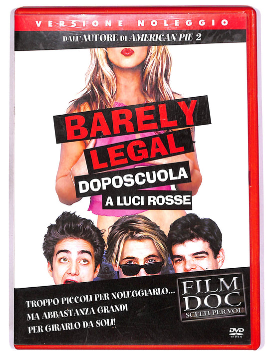 EBOND Barely Legal - Doposcuola a luci rosse NOLEGGIO DVD DB685606