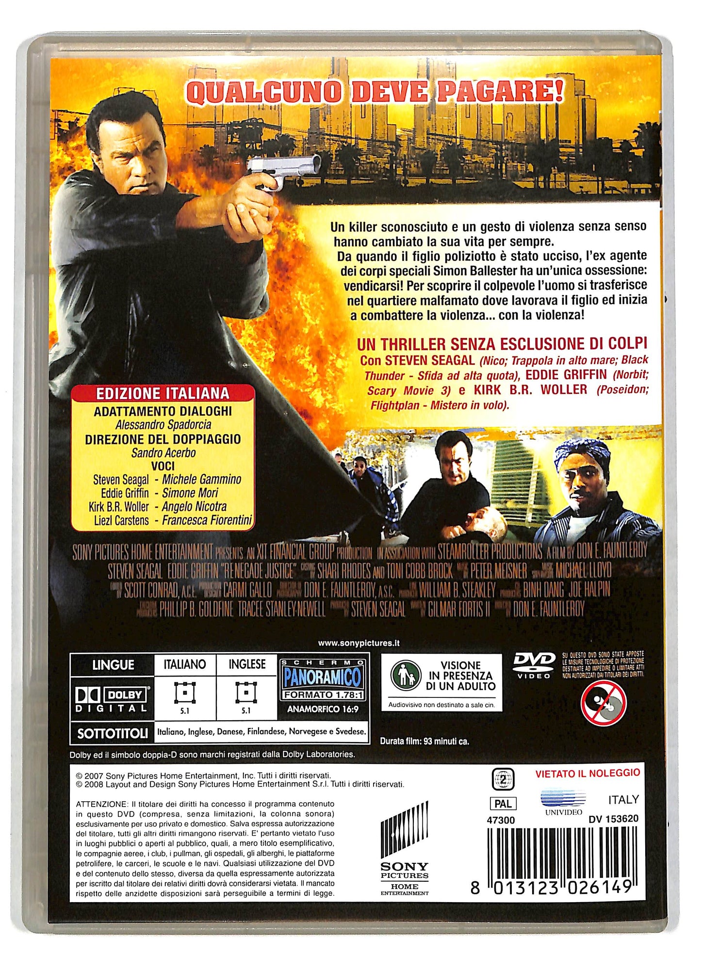 EBOND Urban Justice - Citta violenta DVD DB685608