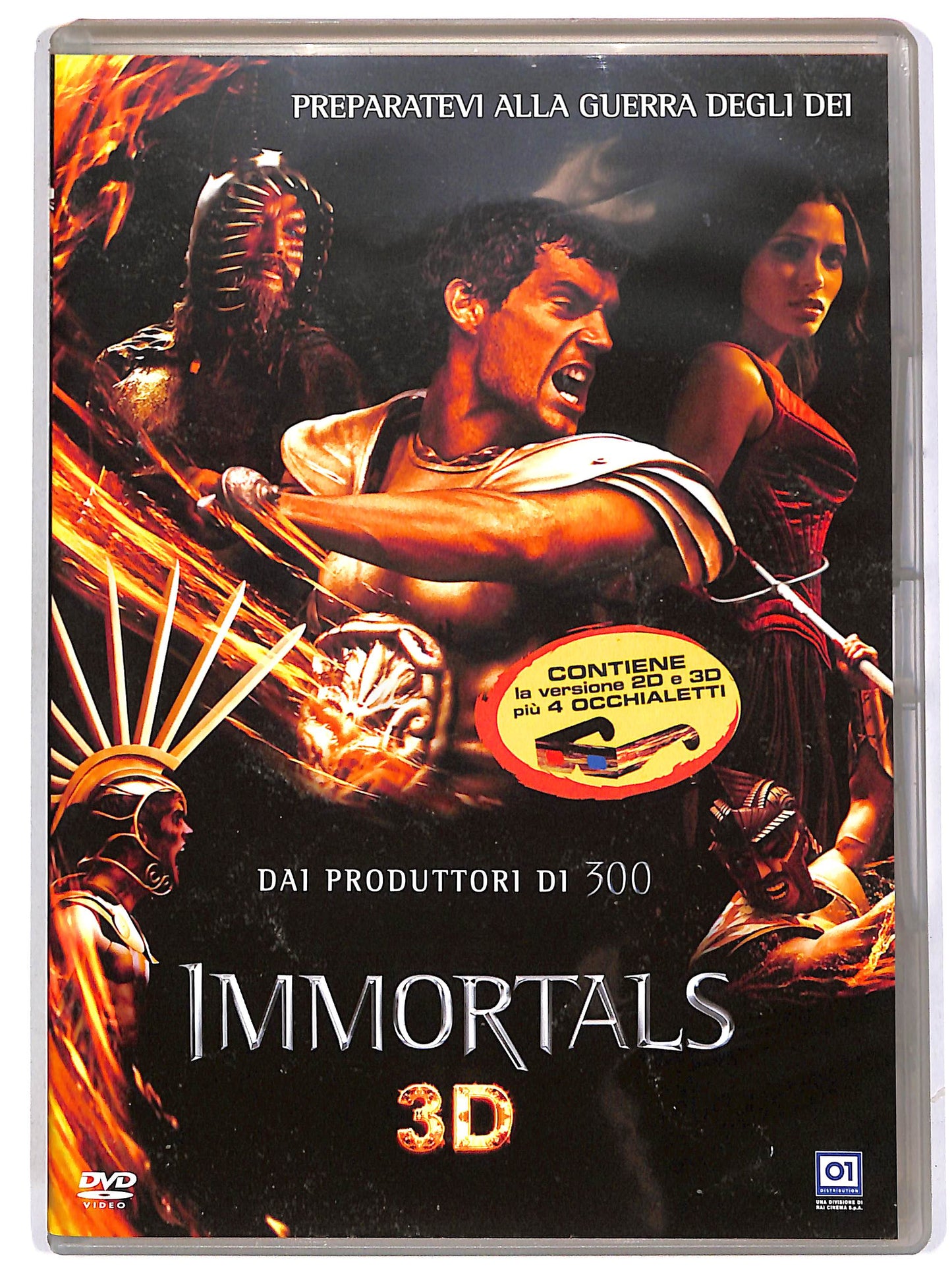EBOND Immortals 3D (2 dischi - Disco 1 Ver.2D - Disco 2 Ver.3D) DVD DB685618