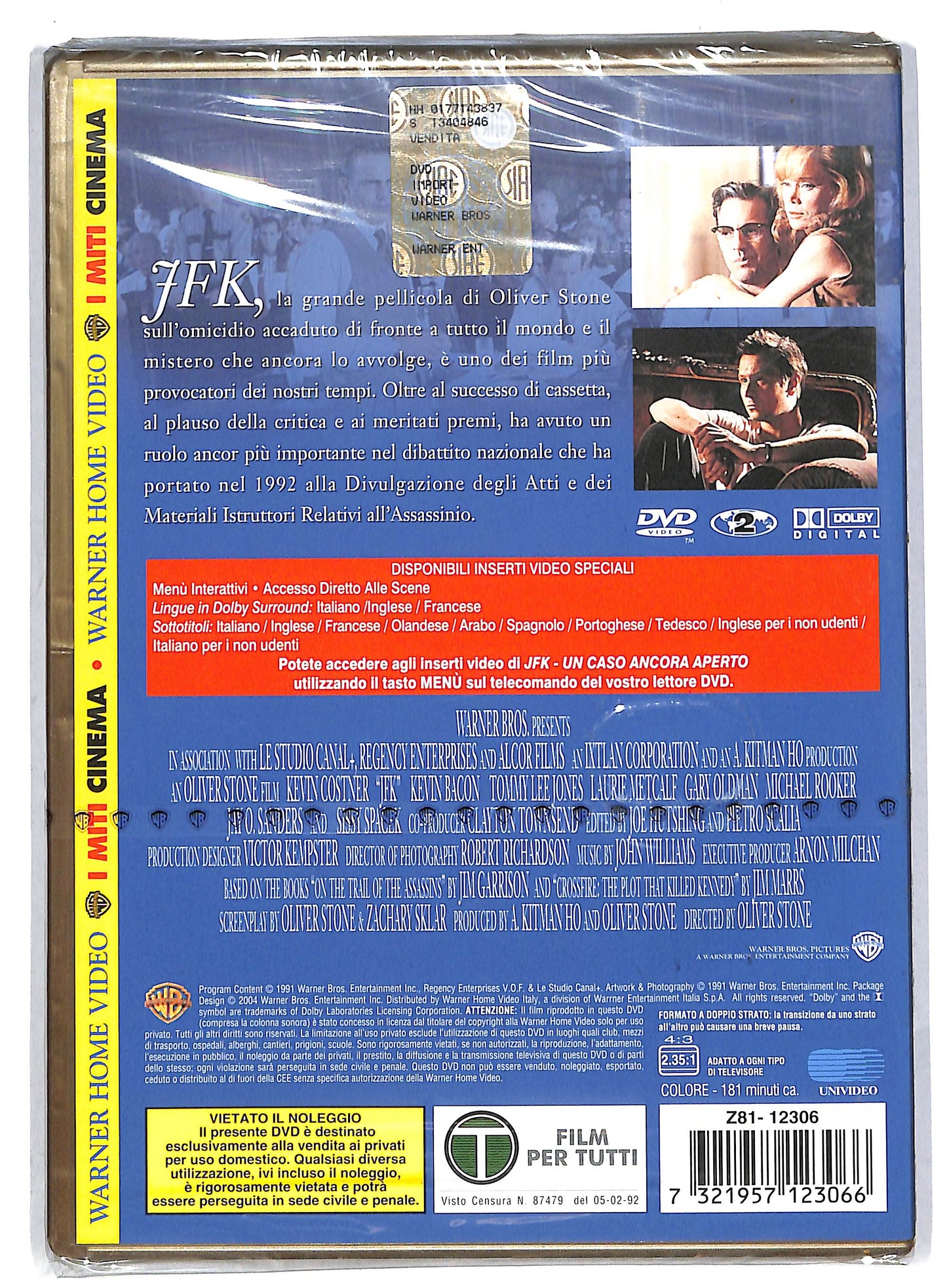 EBOND JFK - un caso ancora aperto DVD DB685621