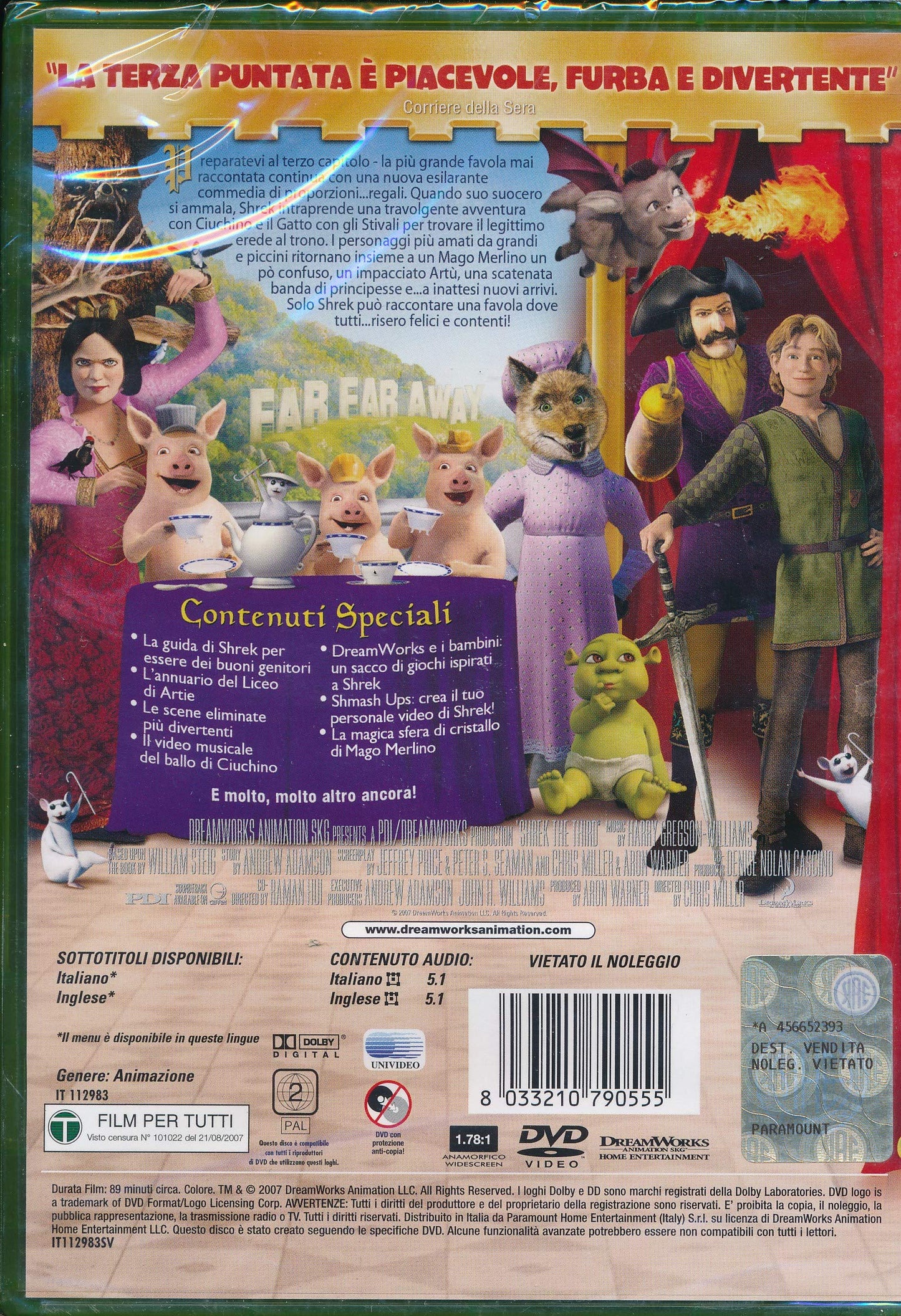 EBOND Shrek Terzo DVD DB685660