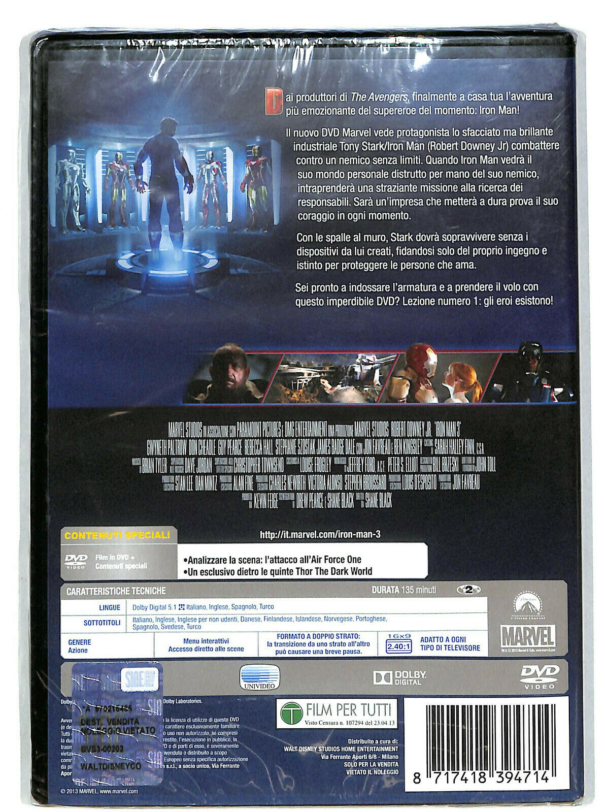 EBOND Iron Man 3 DVD DB685705