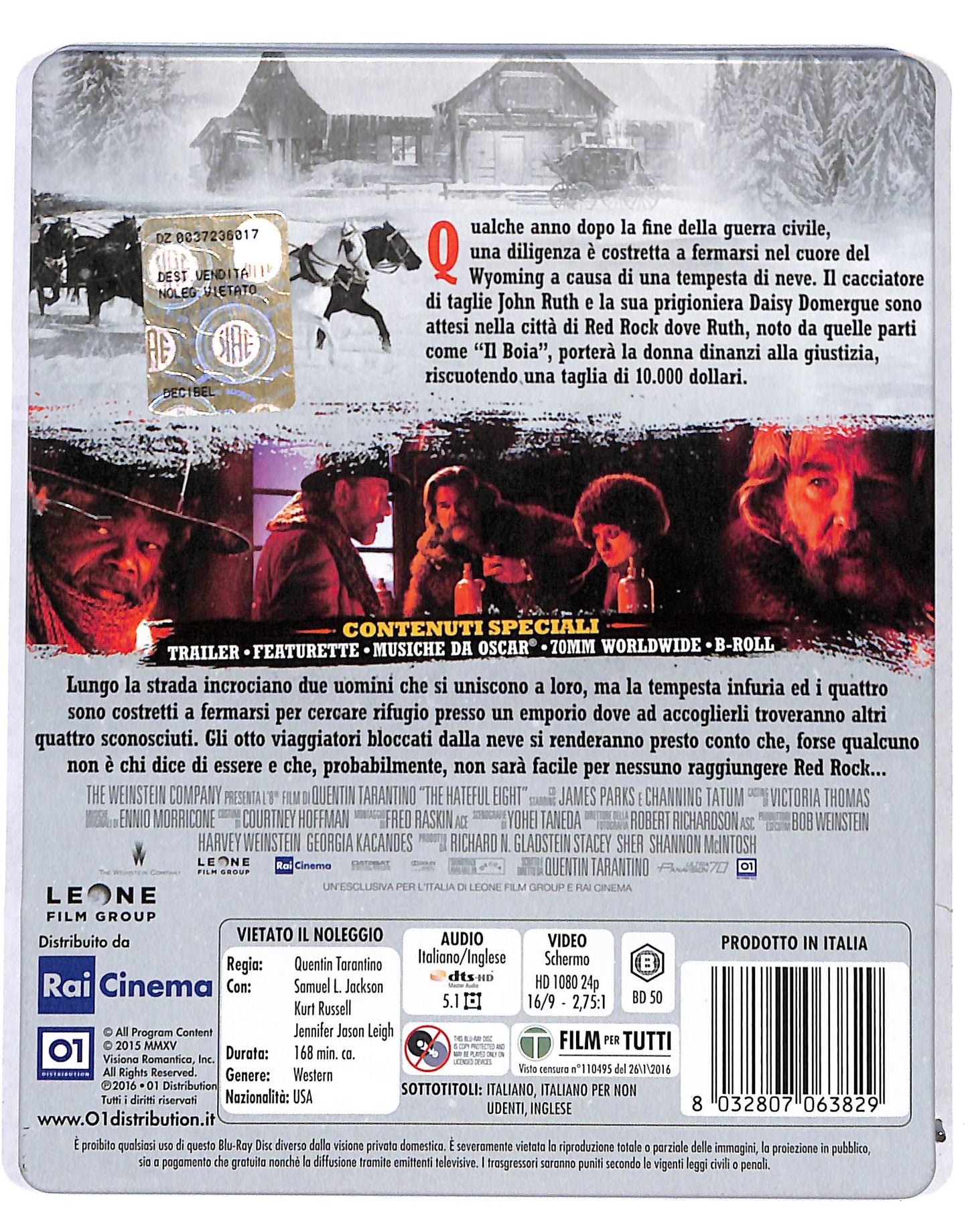 EBOND The Hateful Eight (Ltd.Edt.Steelbook) BLURAY DB685809