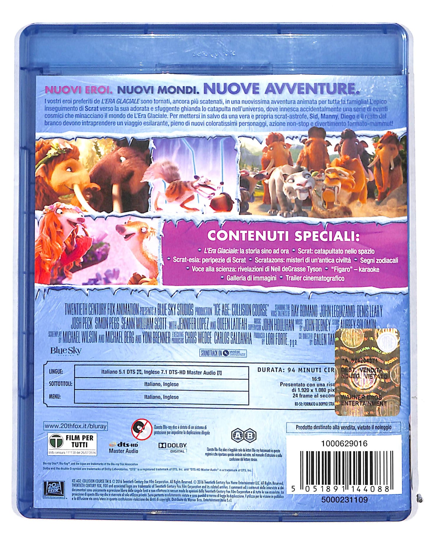 EBOND l'era glaciale 5 - in rotta di collisione BLURAY BLURAY DB685835