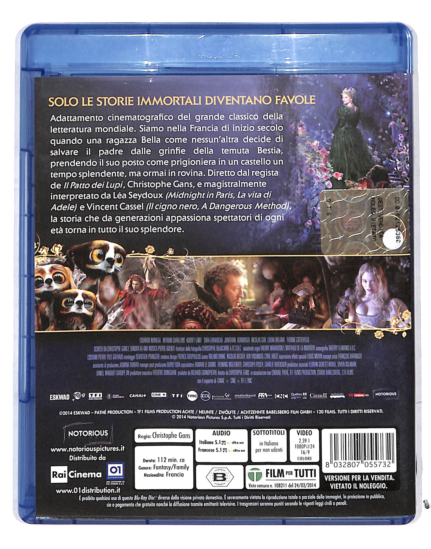 EBOND La bella e la bestia BLURAY BLURAY DB685837